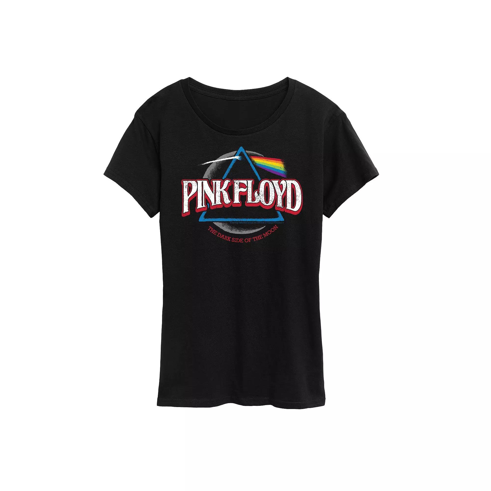 Women's Pink Floyd DSOTM Crescent Graphic Tee, Girl's,  Product Image