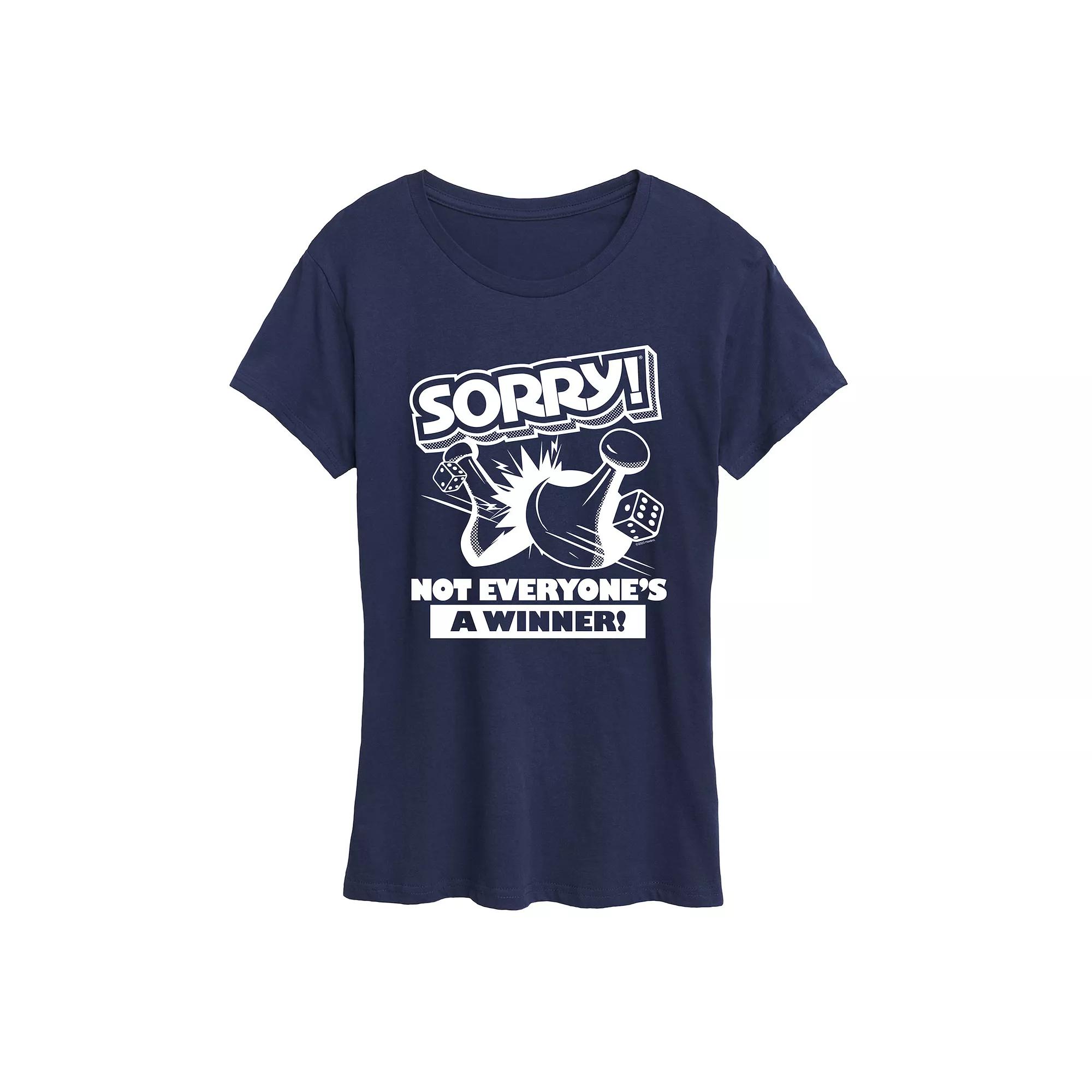 Women's Sorry Not Everyone's A Winner Graphic Tee by Hasbro,  Product Image