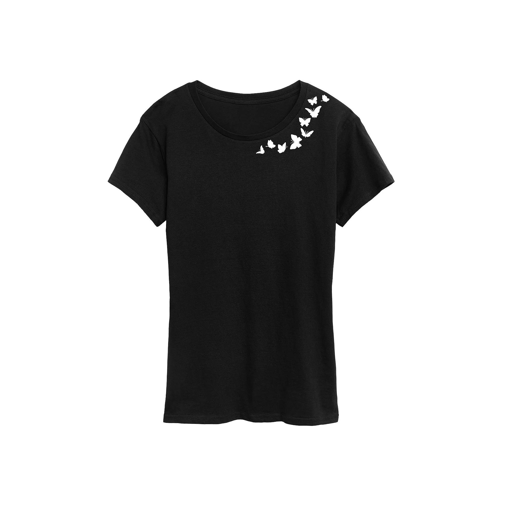 Women's Butterflies Graphic Tee,  Product Image