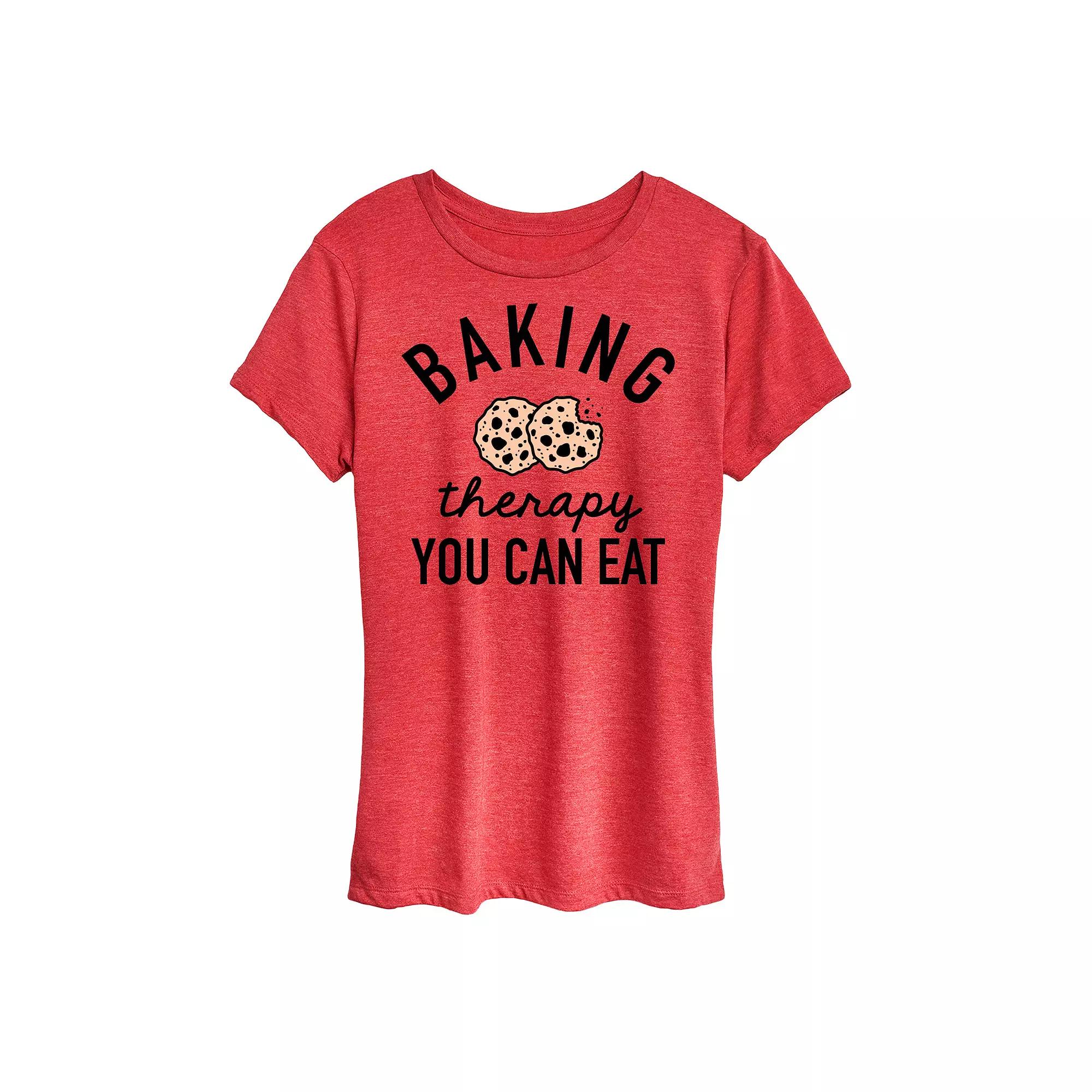 Women's Baking Therapy Graphic Tee,  Product Image