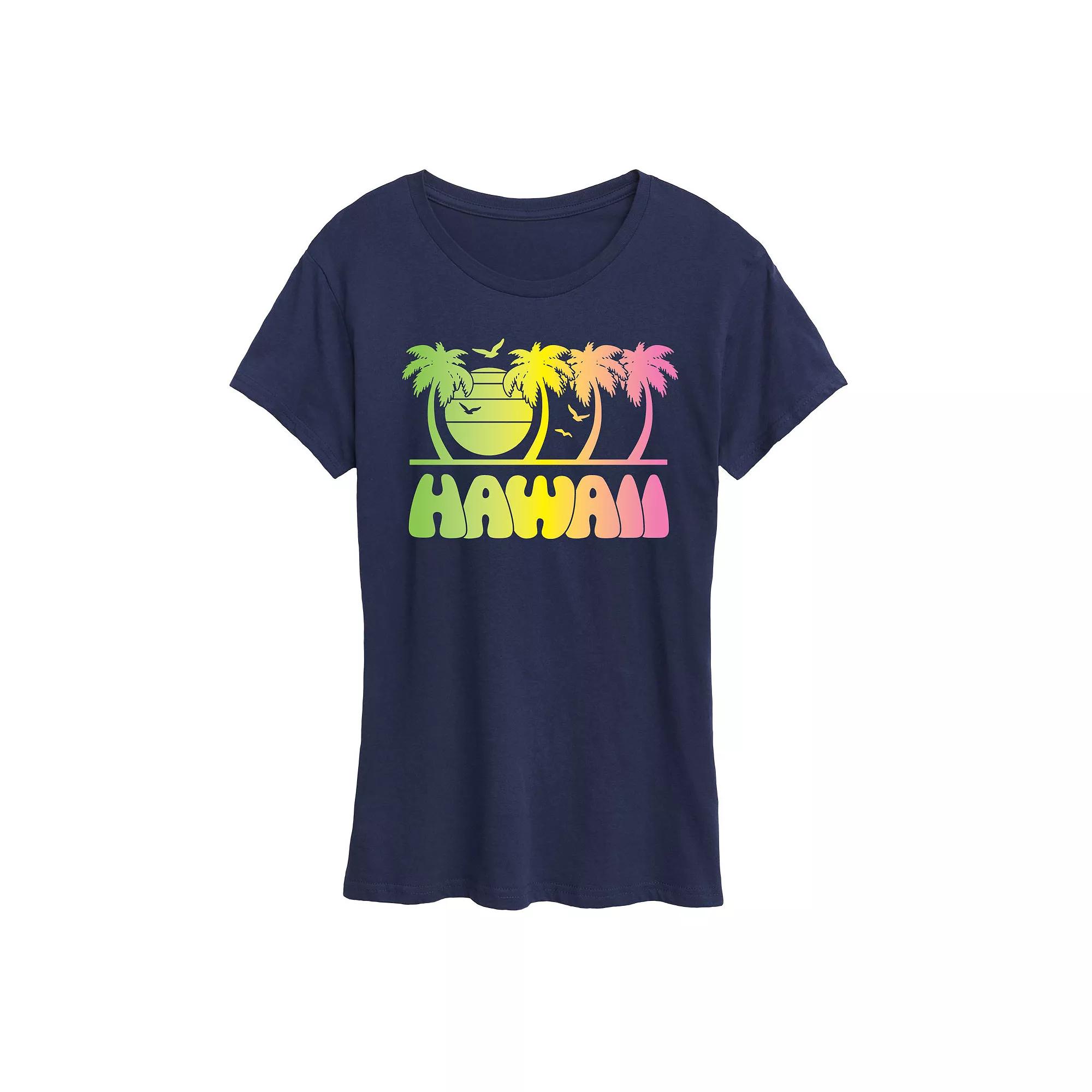 Women's Vintage Hawaii Blend Graphic Tee,  Product Image