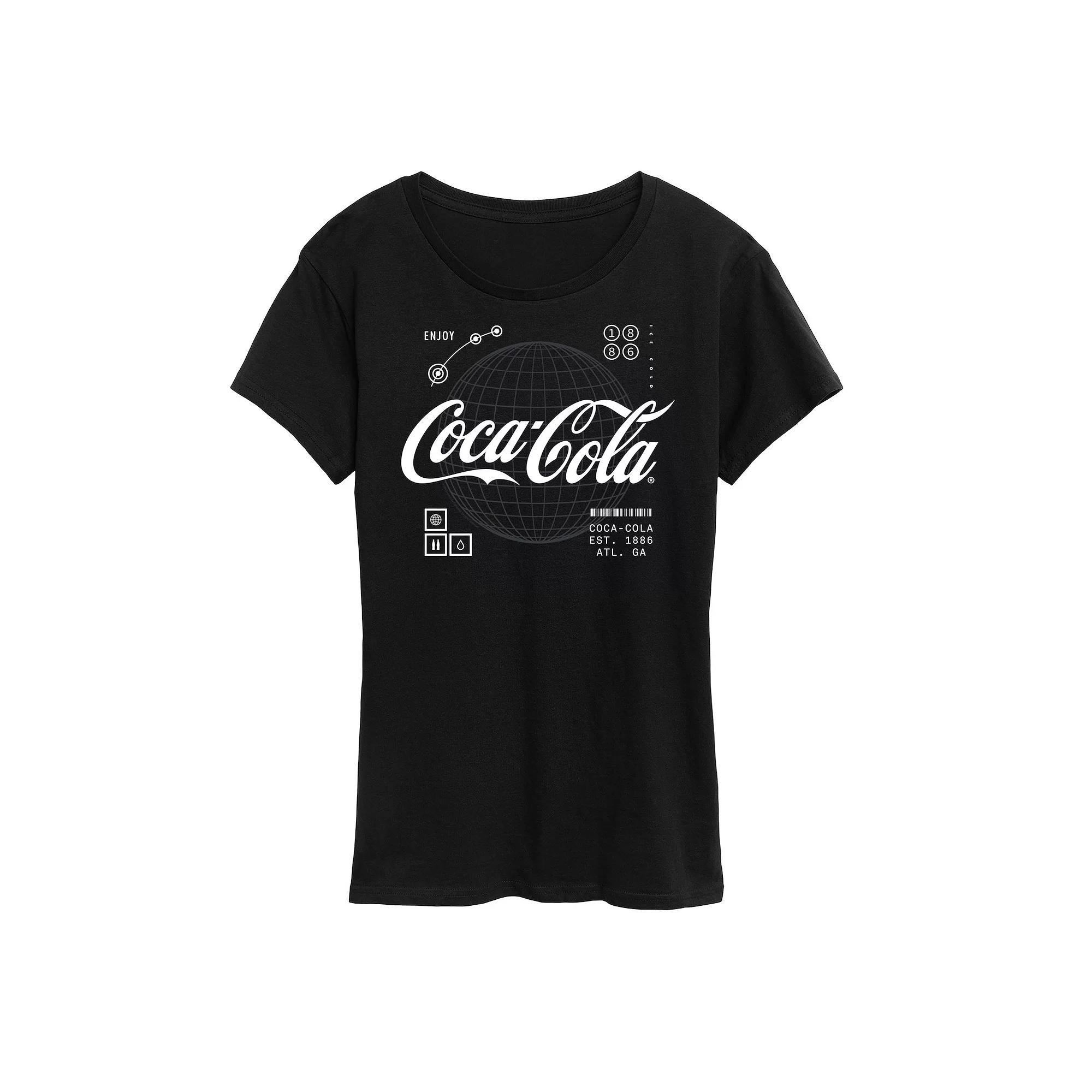 Women's Coca-Cola Logo Graphic Tee, Girl's,  Product Image