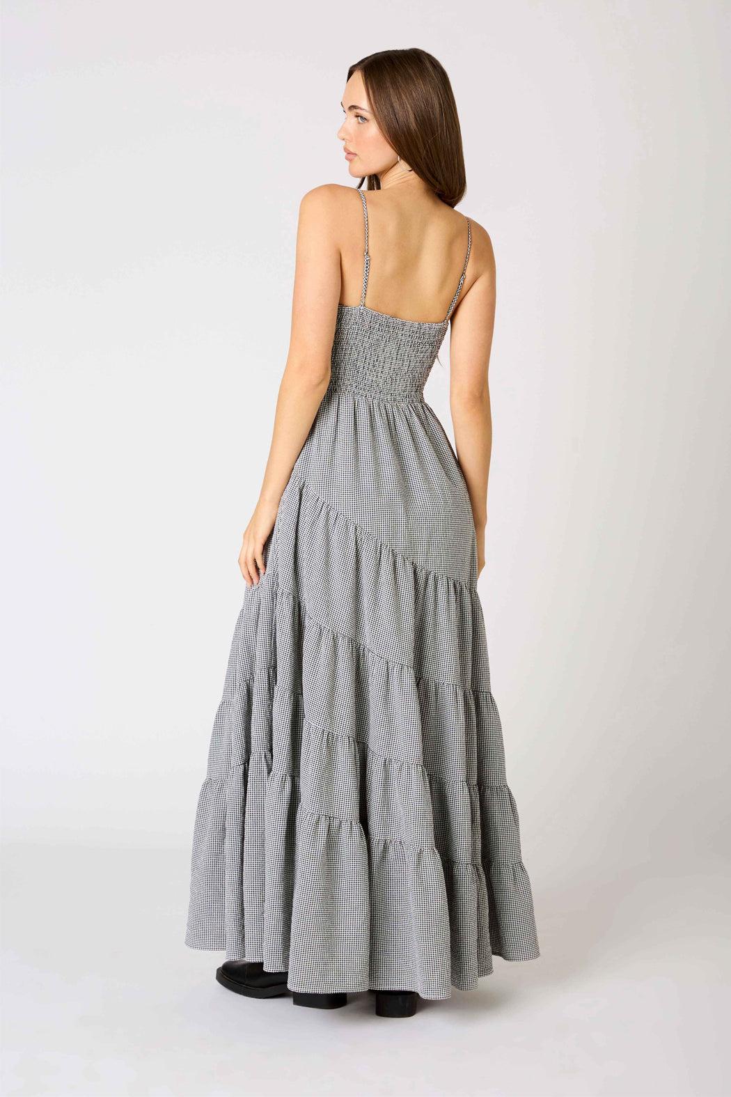 Bex Gingham Maxi Dress Product Image