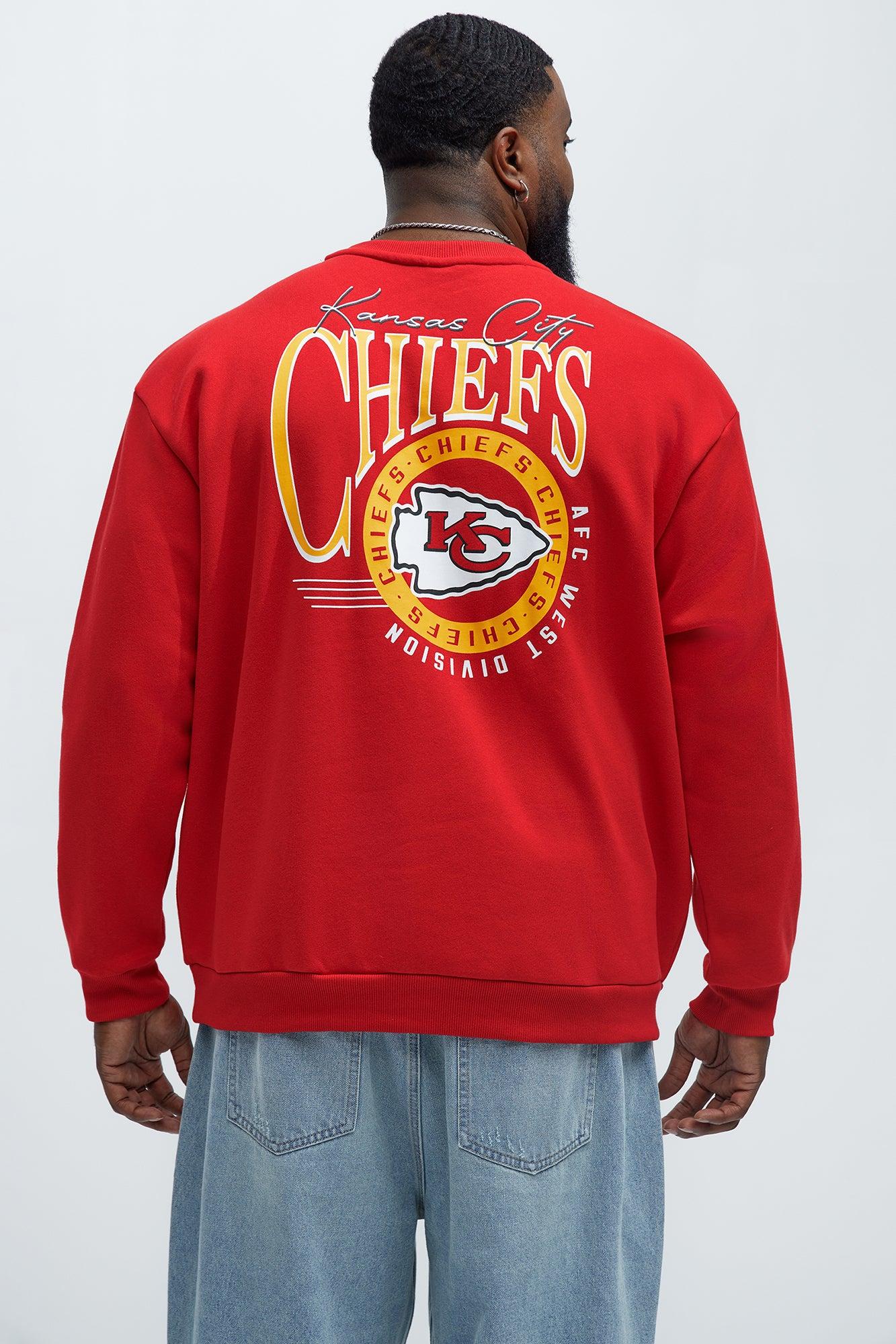 Chiefs Crew Neck Sweatshirt - Red Product Image