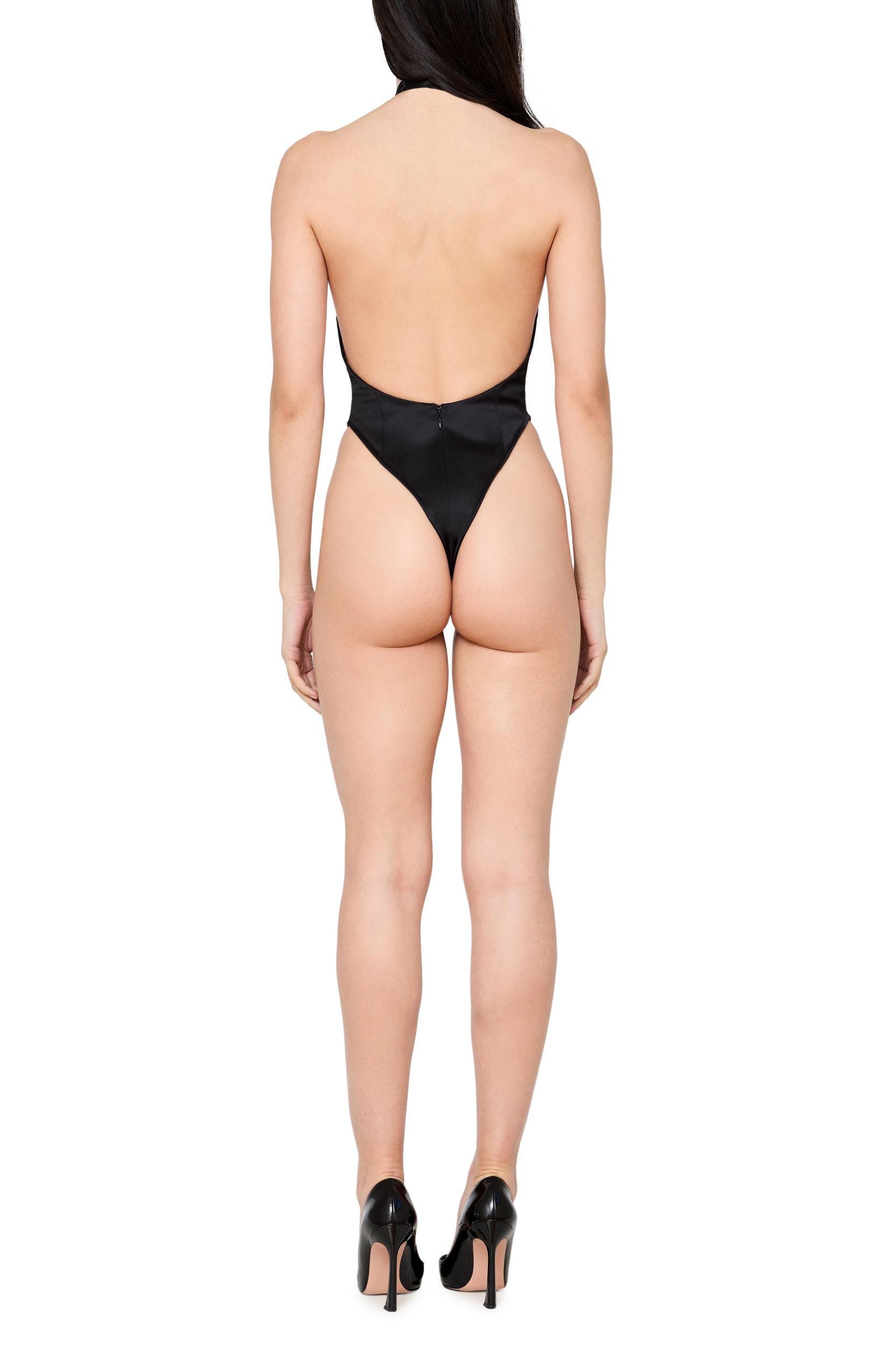 Halter Criss Cross Bodysuit Product Image