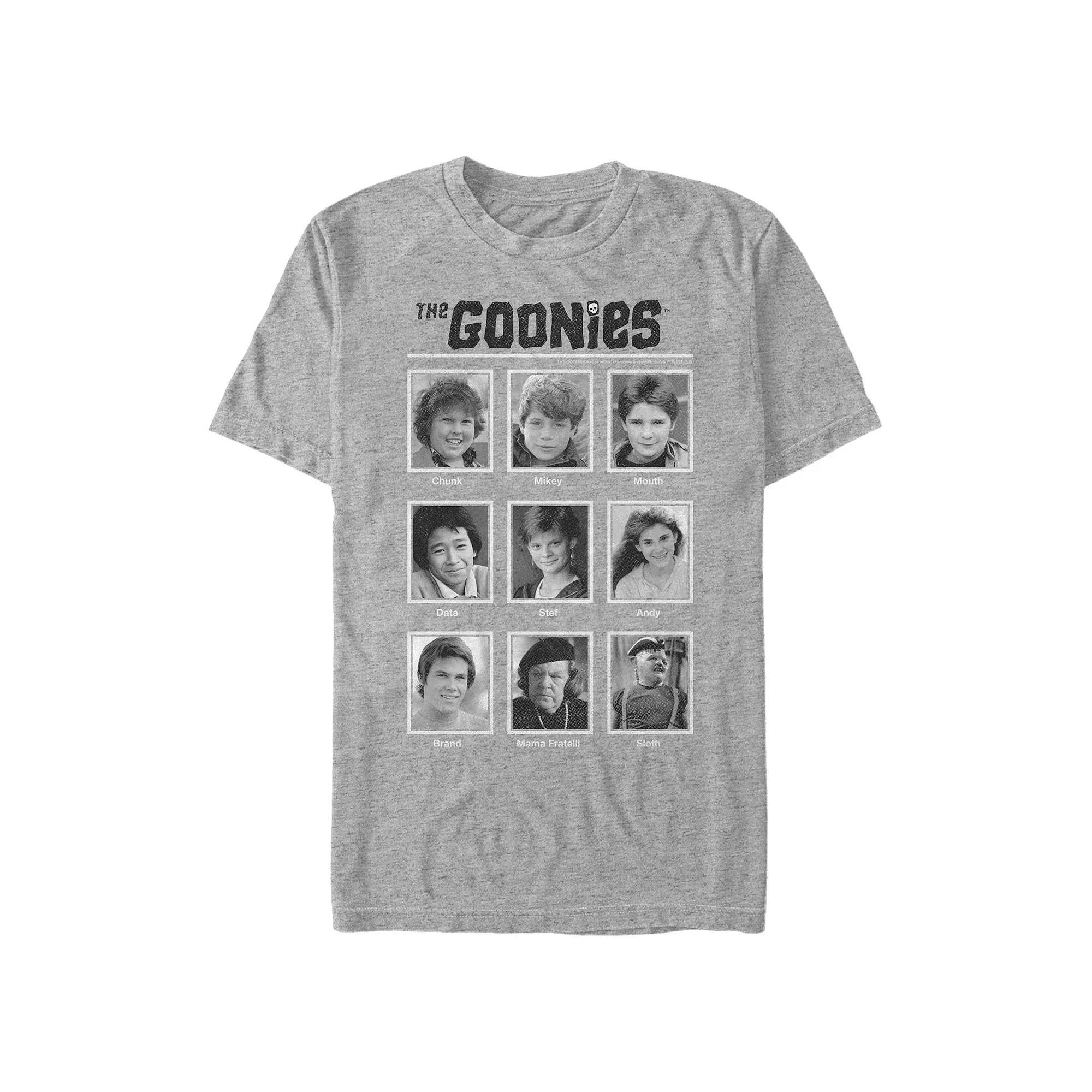 Men's The Goonies Character Photo Collage Tee,  Product Image