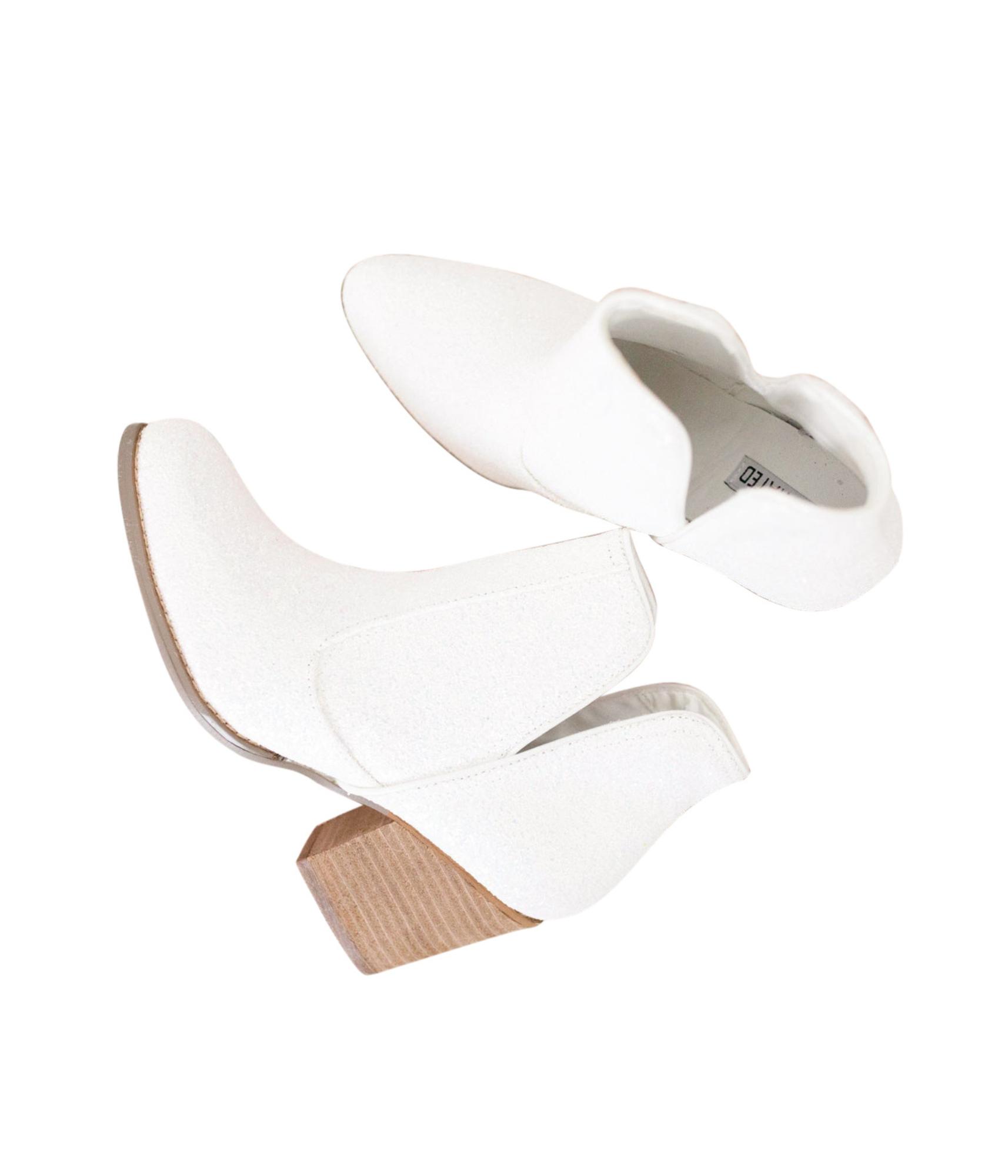 Fiera Booties in White (Online Exclusive) Product Image