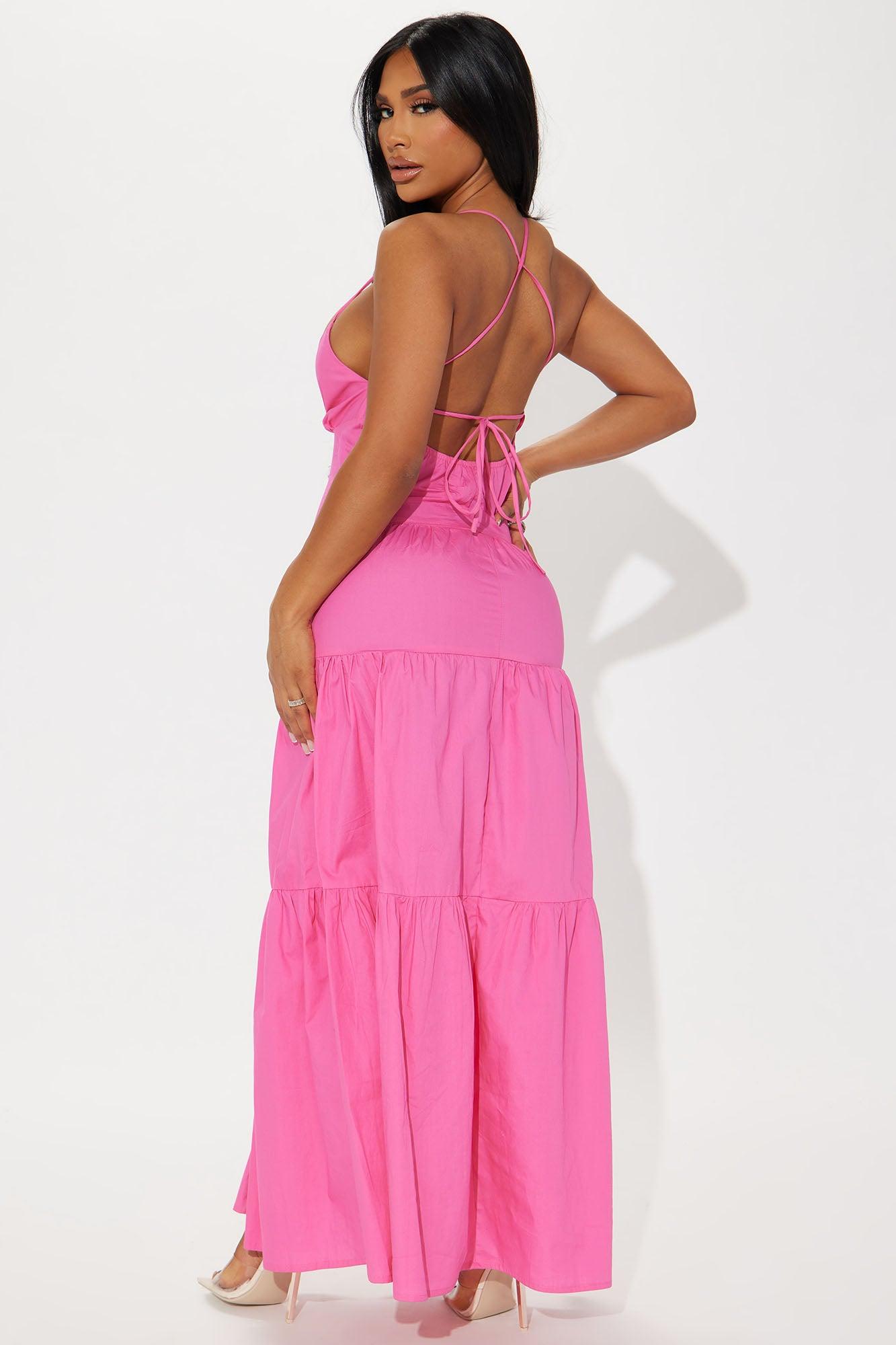 Kira Maxi Dress - Pink Product Image