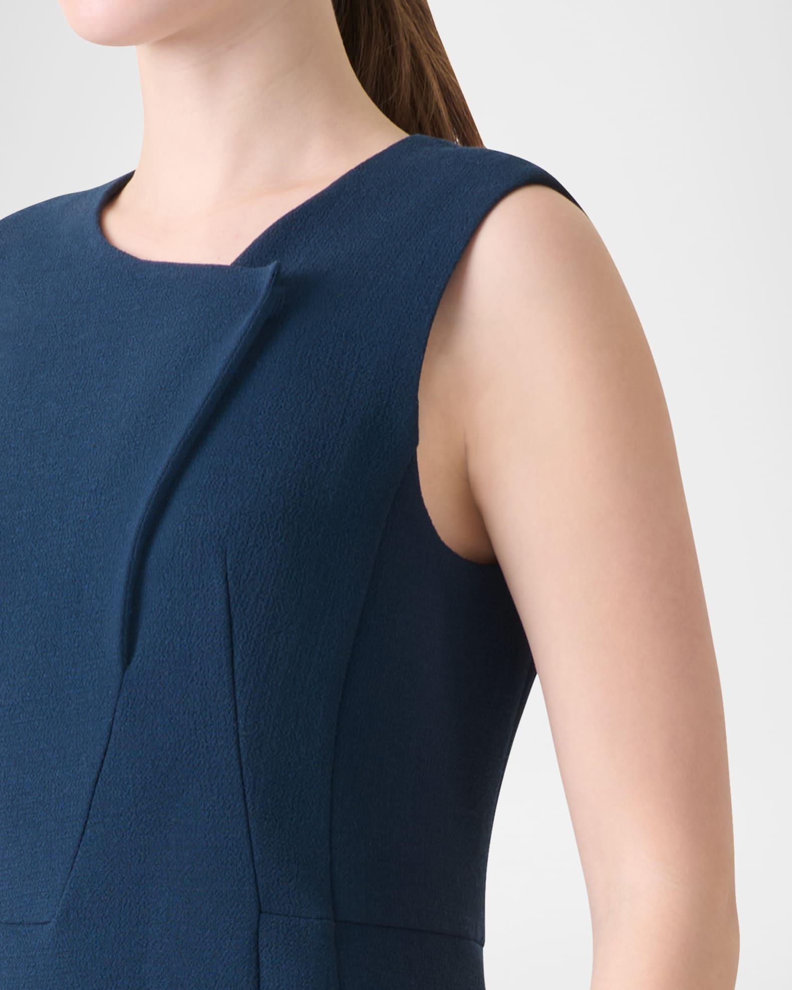 Double-Face Wool Crepe Sheath Dress Product Image