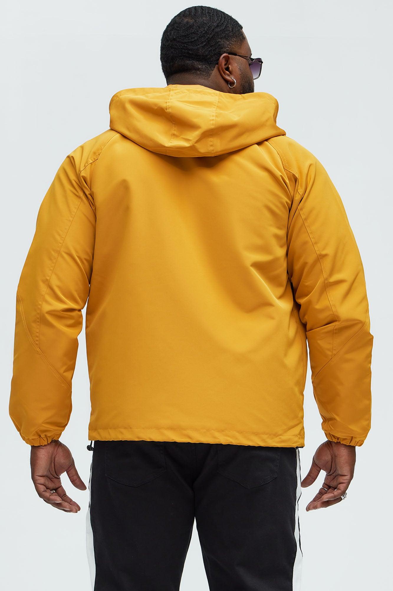 Go Wild Lightweight Anorak Jacket - Yellow Product Image