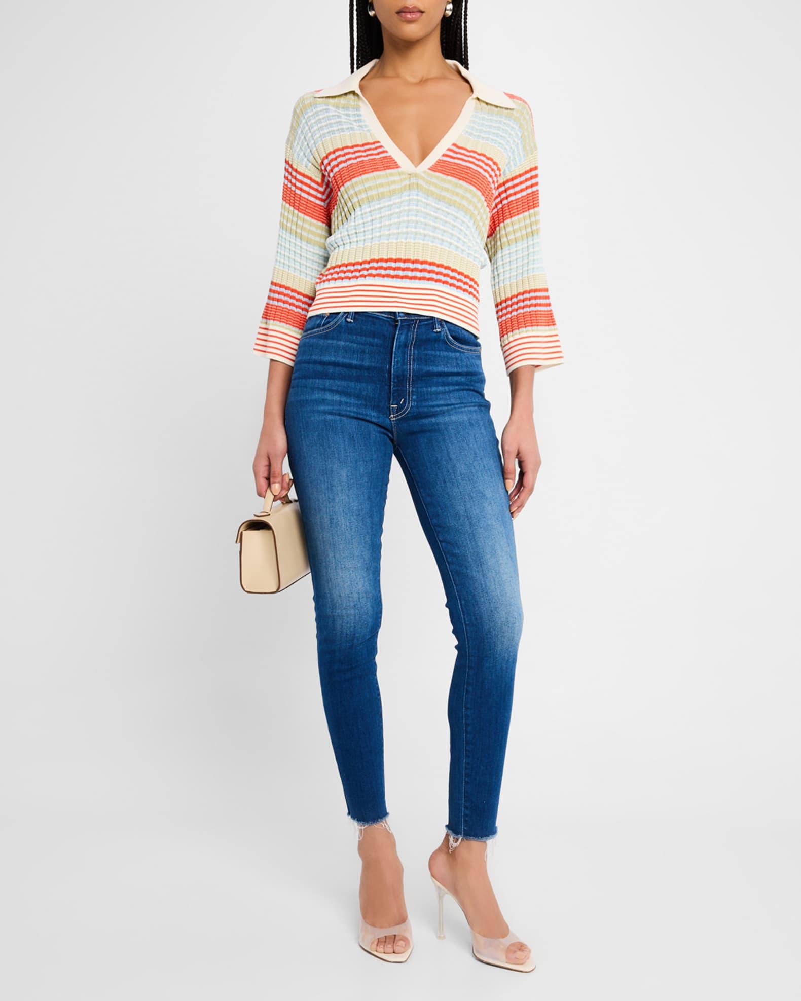 Striped Azaria Blouse Product Image