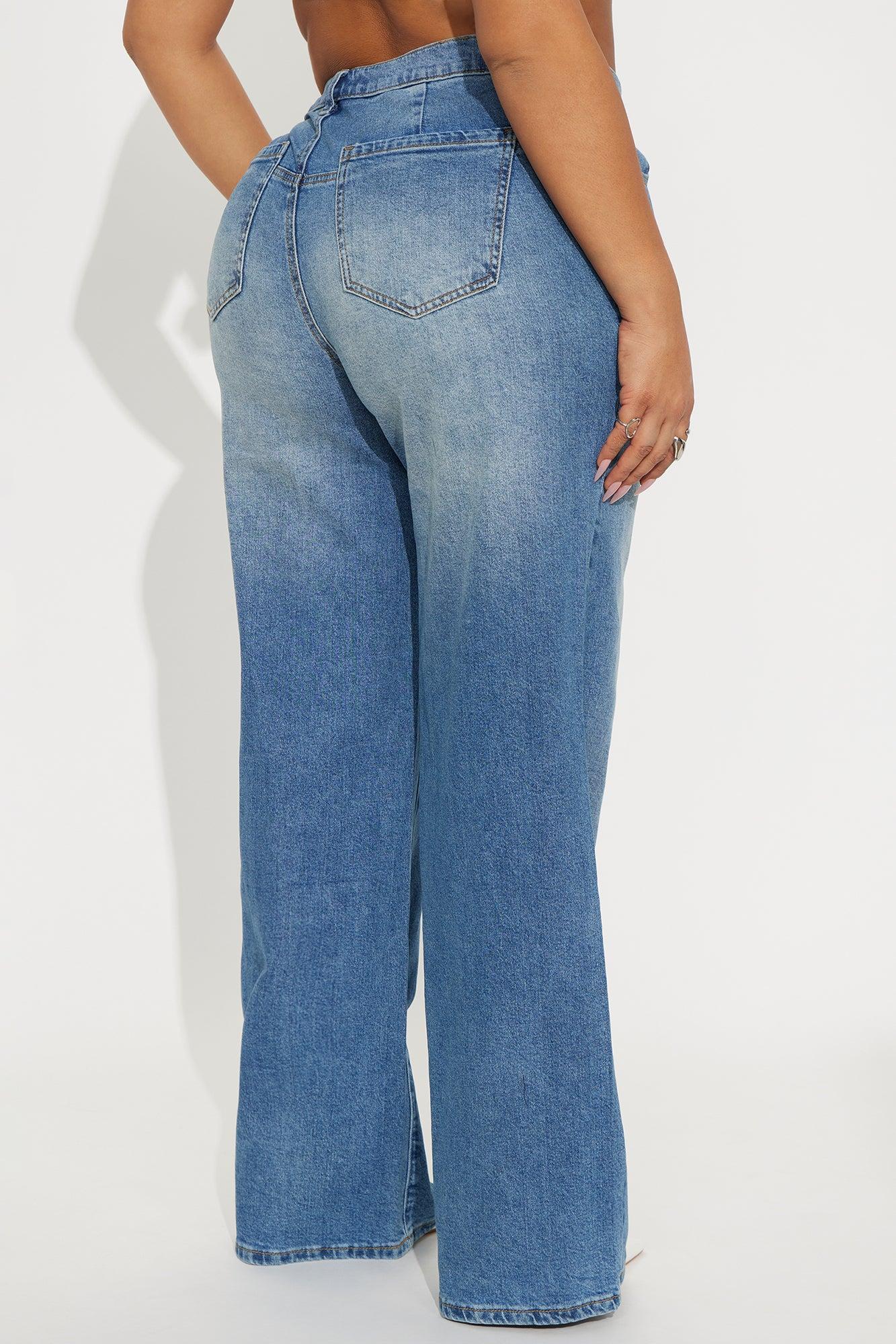 Favorite Classic Wide Leg Jeans - Medium Wash Female Product Image