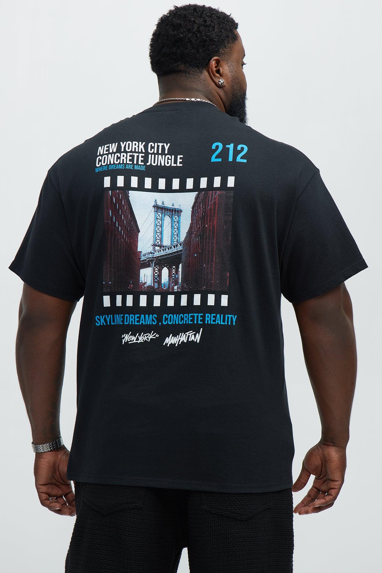 Skyline Dreams Short Sleeve Tee - Black Male Product Image