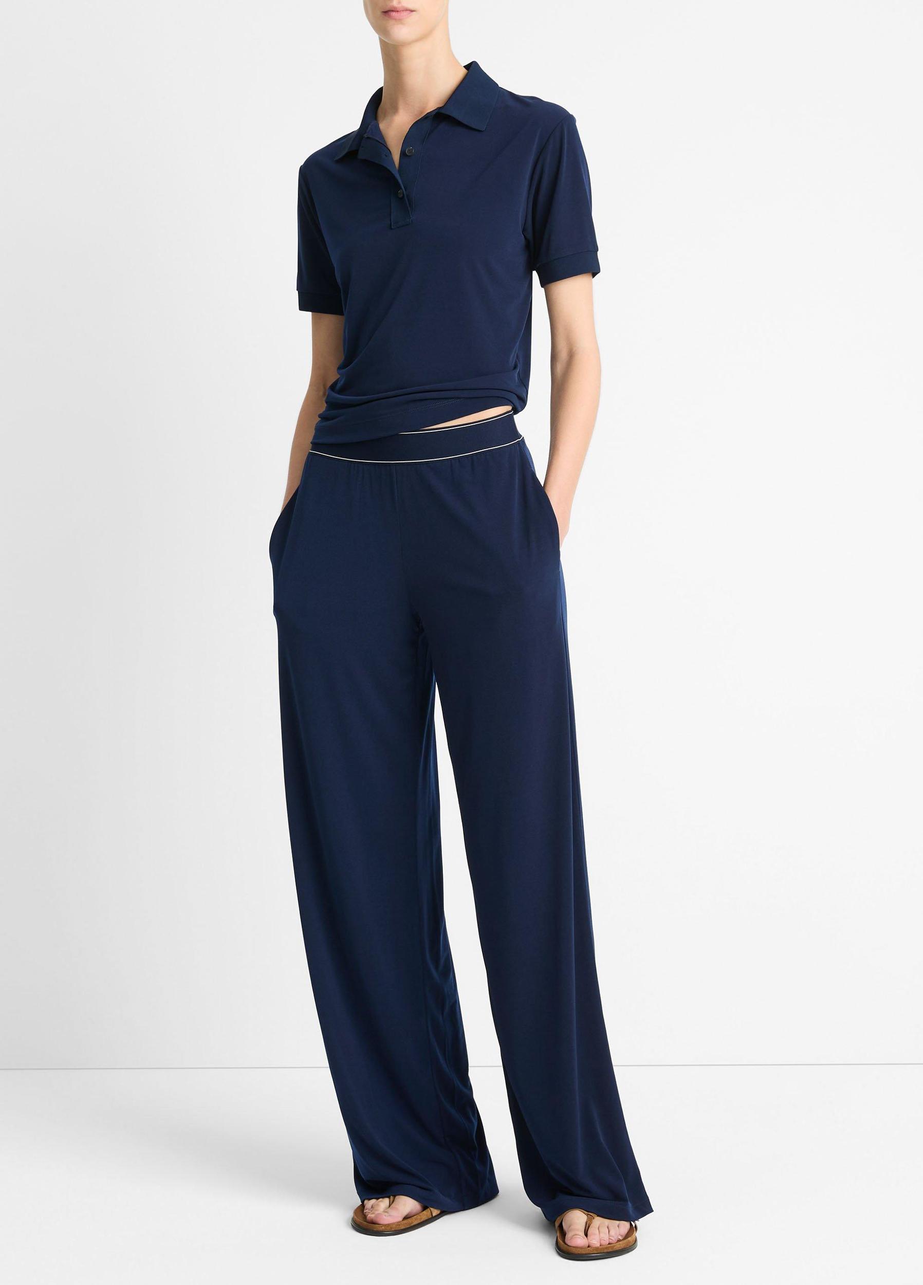 Stretch-Jersey Pull-On Pant Product Image