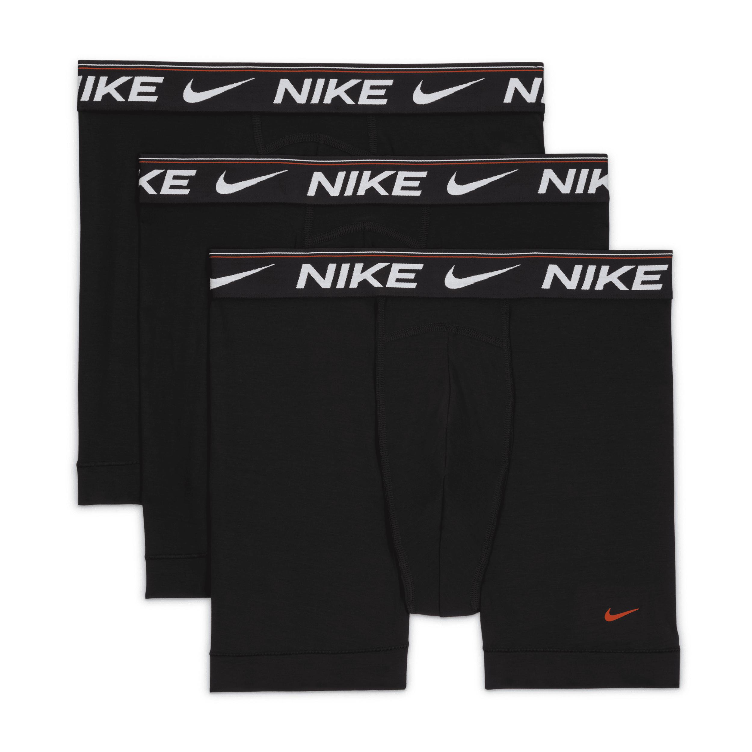 Nike Mens Dri-FIT Ultra Comfort Boxer Briefs (3-Pack) | KE1257-001 Product Image