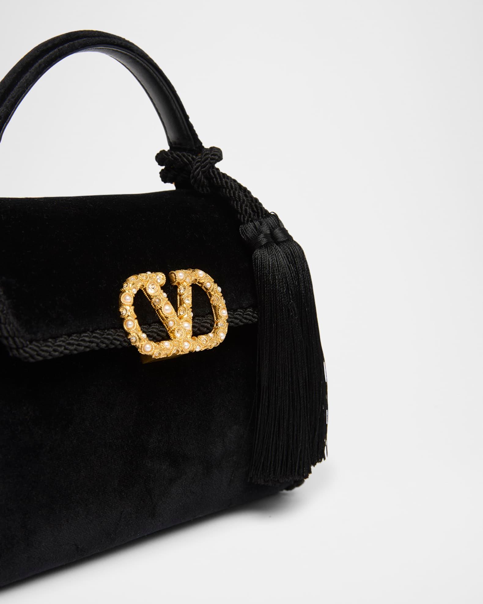 VSLING Mini Velvet Top-Handle Bag Product Image
