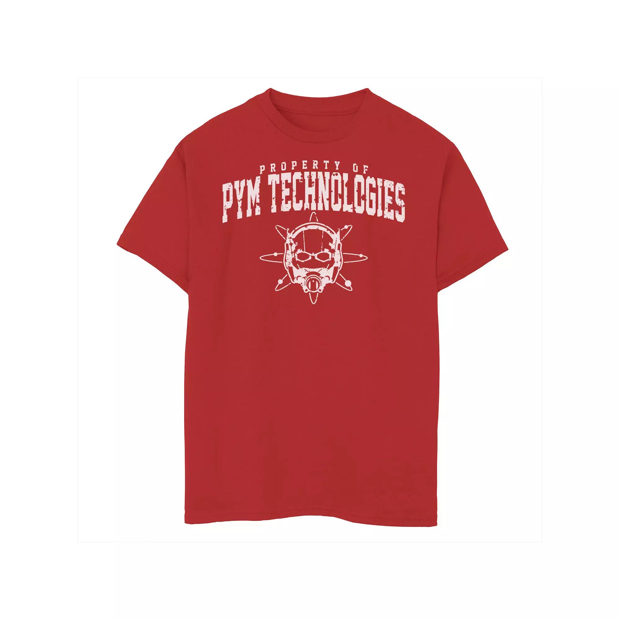 Boys 8-20 Marvel Ant-Man Property Of PYM Technologies Logo Graphic Tee, Boy's, Size: Large, Red Product Image