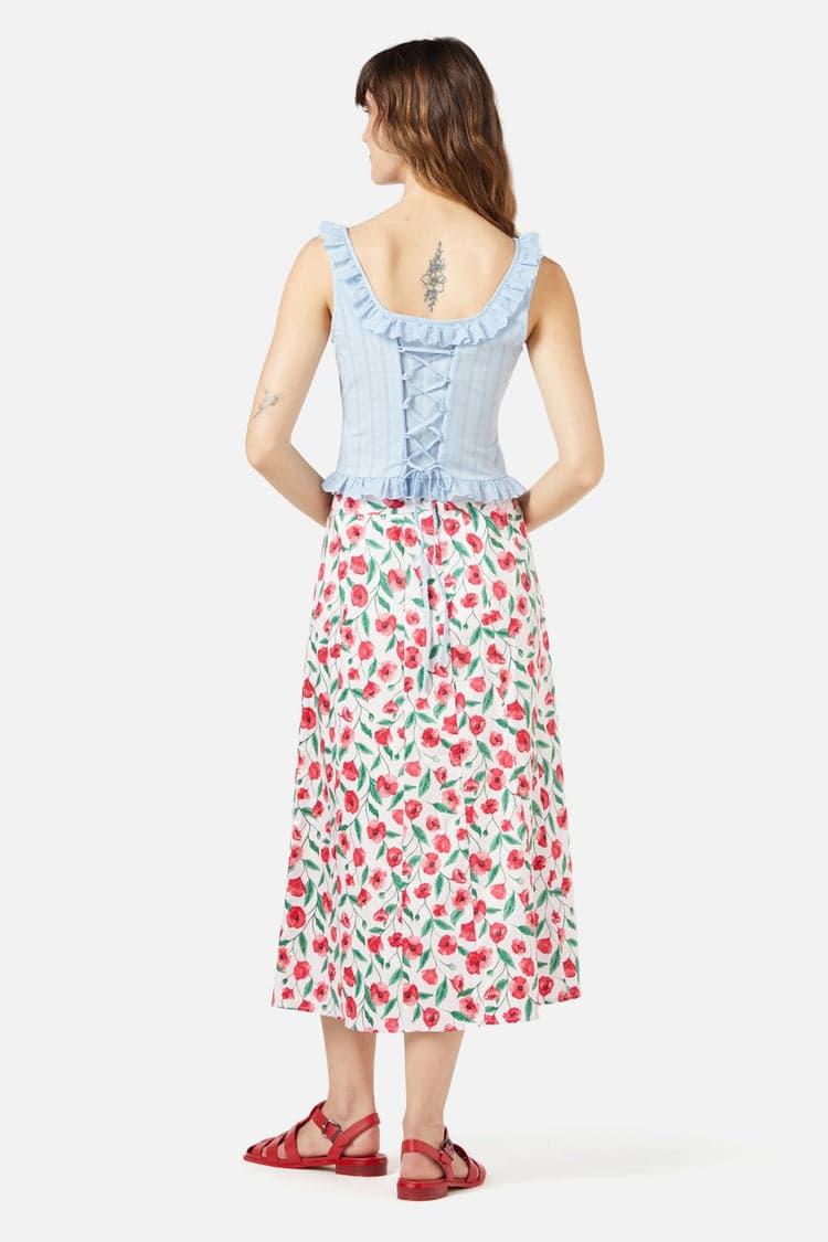 Greta Check Skirt Product Image