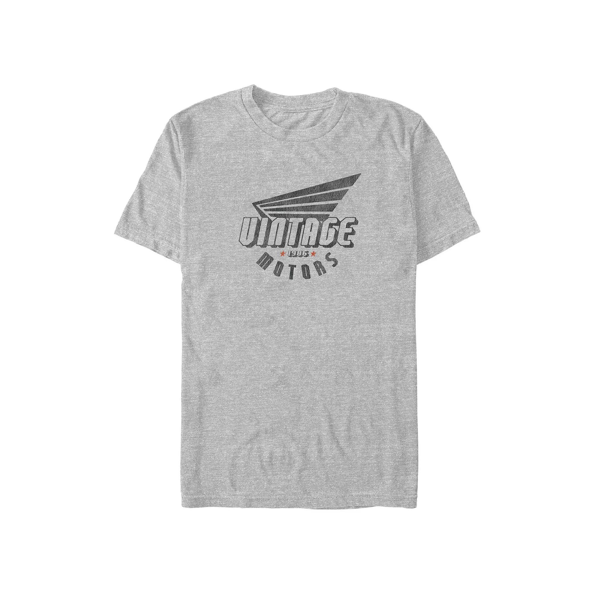 Big & Tall Vintage Motors Graphic Tee, Men's,  Product Image