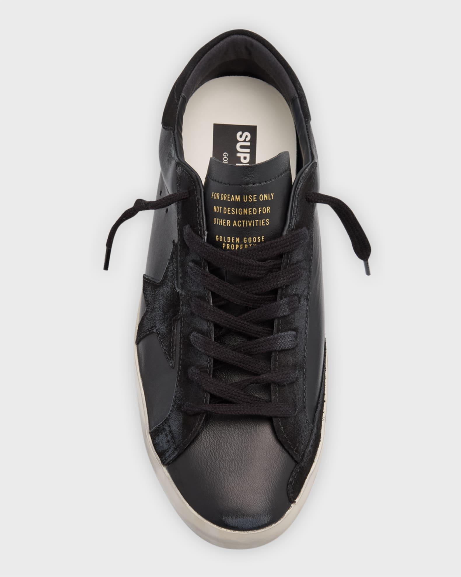 Men's Super-Star Tonal Leather Low-Top Sneakers Product Image