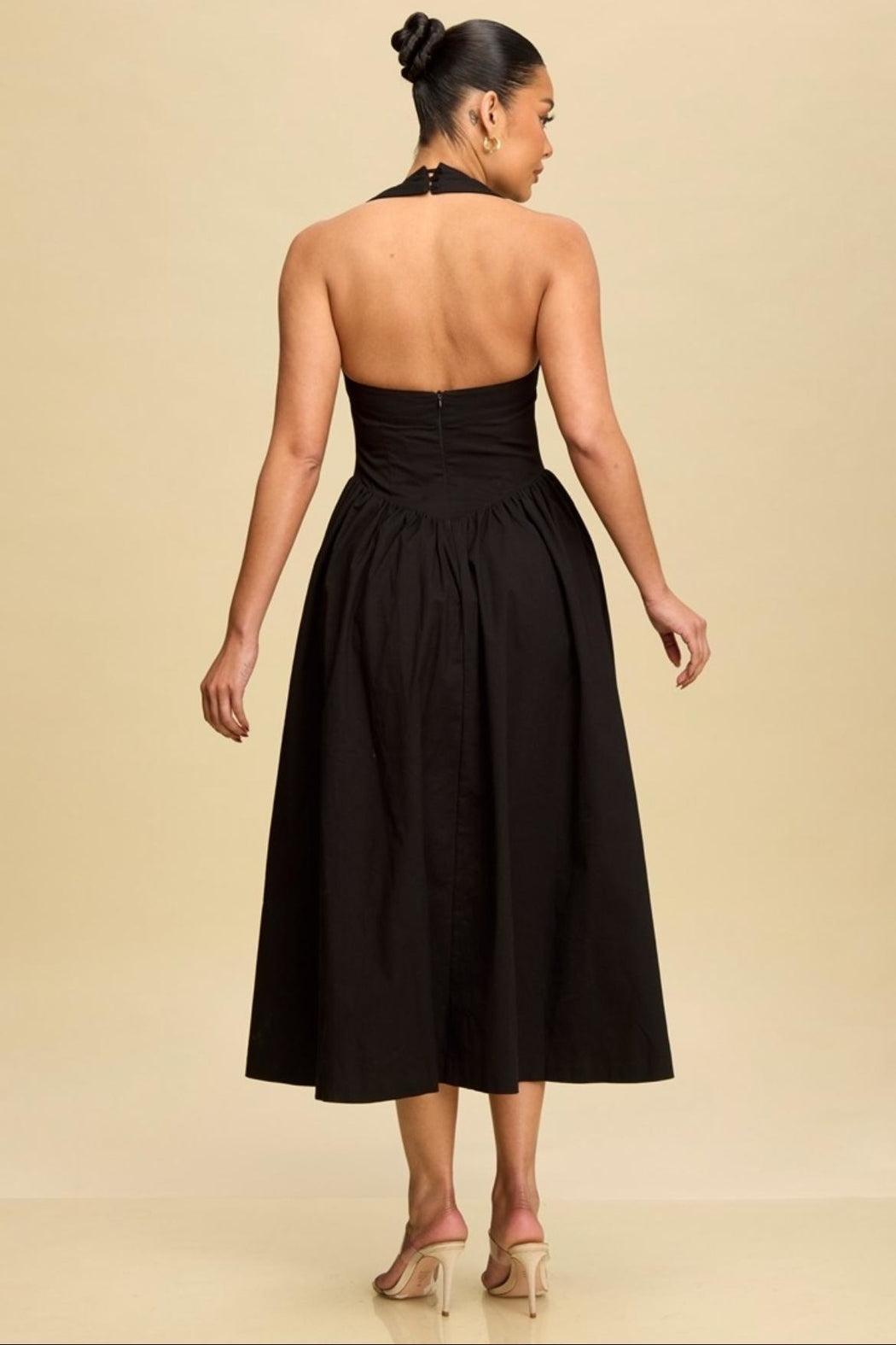 Halter Corset Dress Product Image