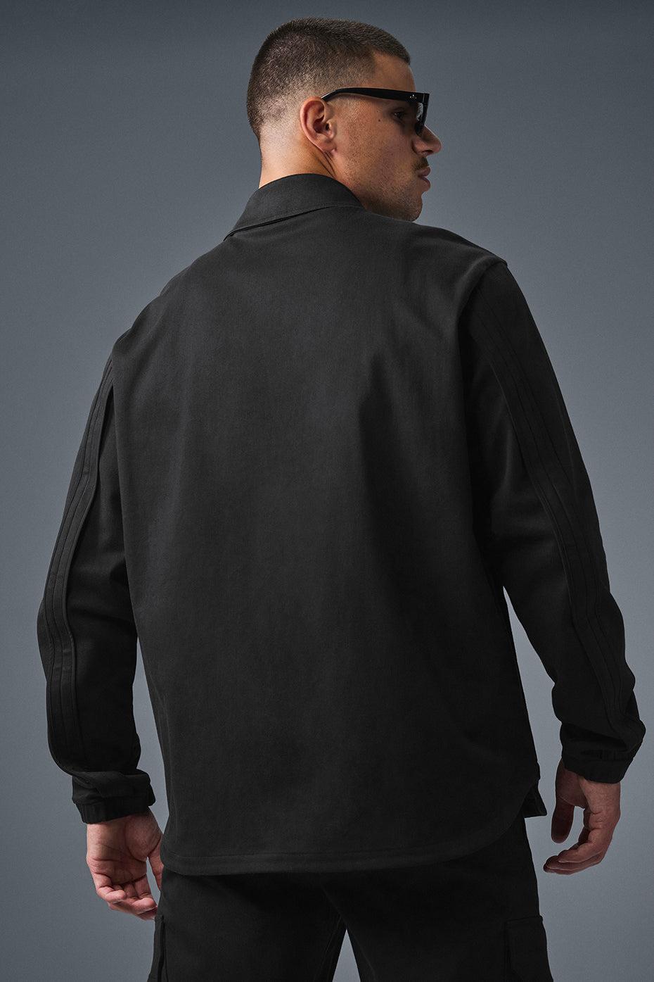 Edition Sueded Jacket - Black Male Product Image