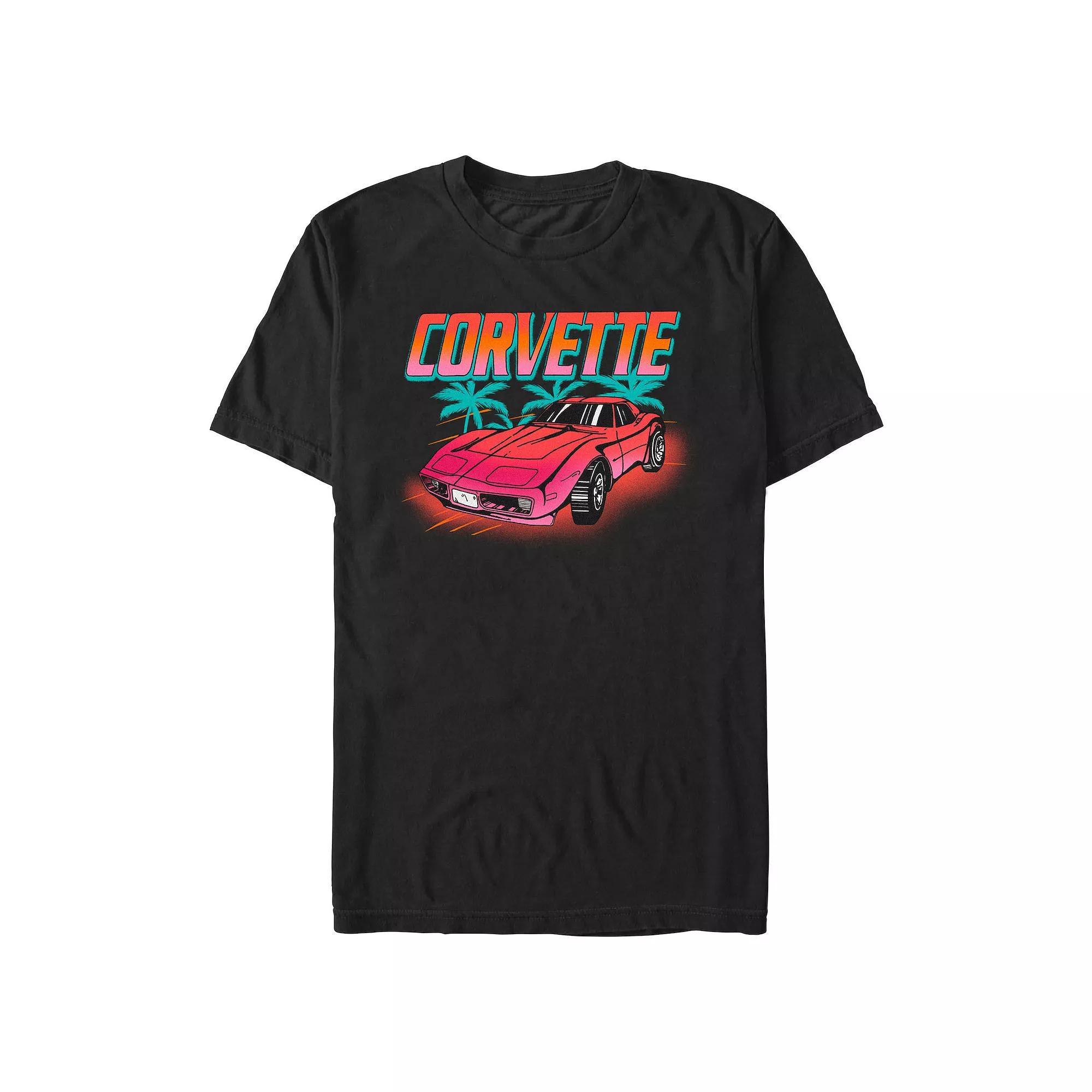 Men's Corvette On The Road Graphic Tee,  Product Image