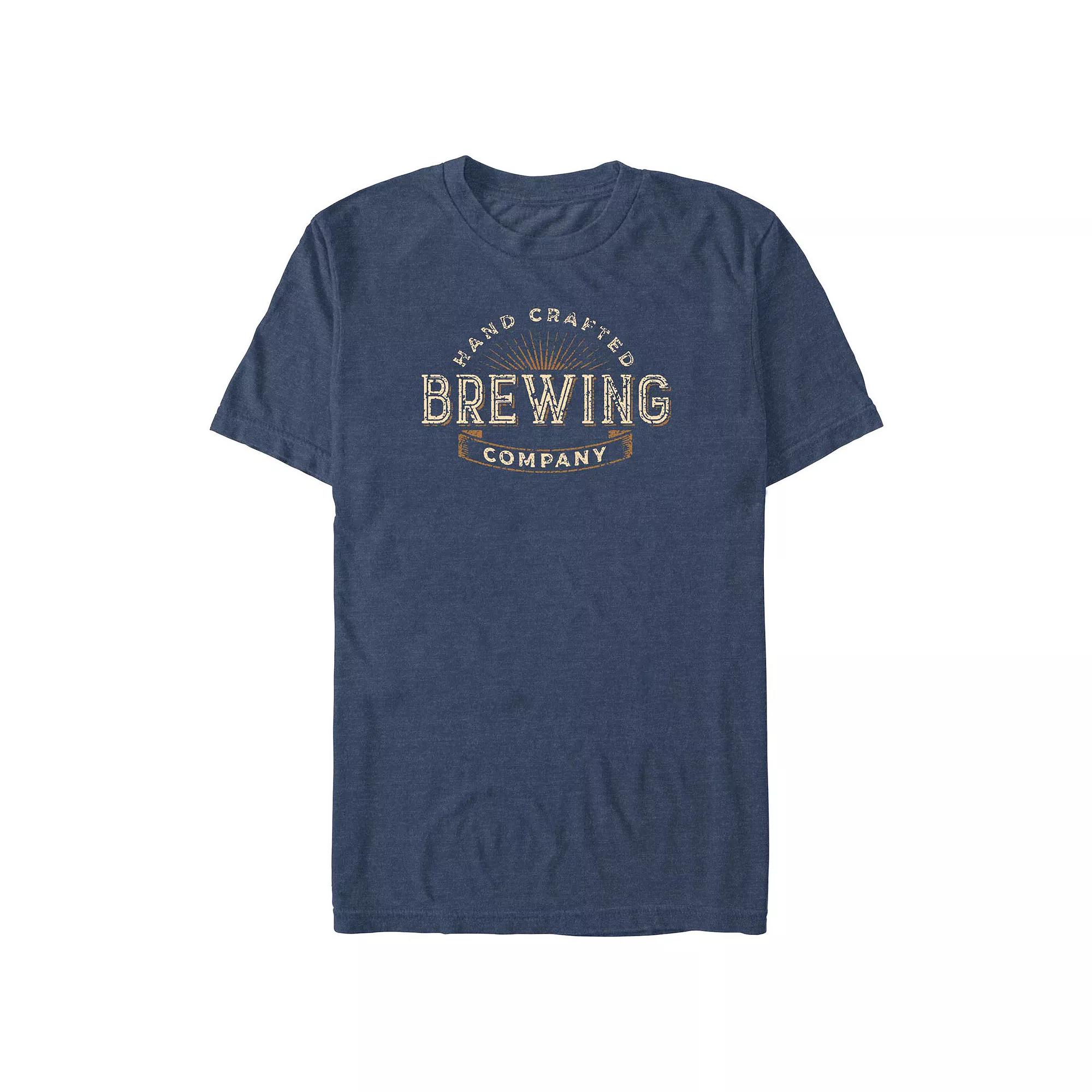 Big & Tall Hand Crafted Brewing Company Graphic Tee, Men's,  Product Image