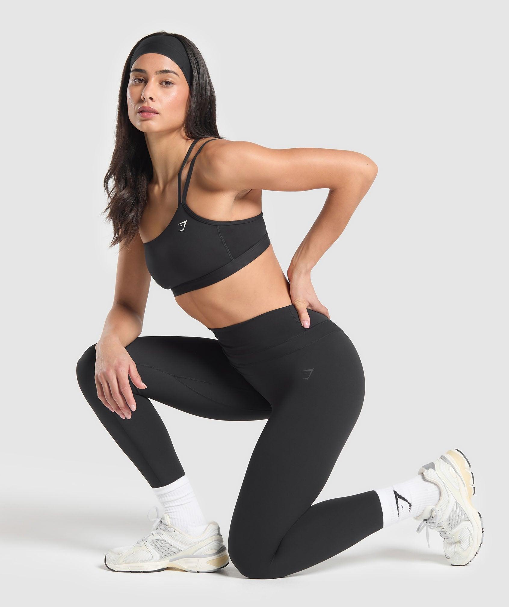 Gymshark Whitney Leggings - Black Female Product Image