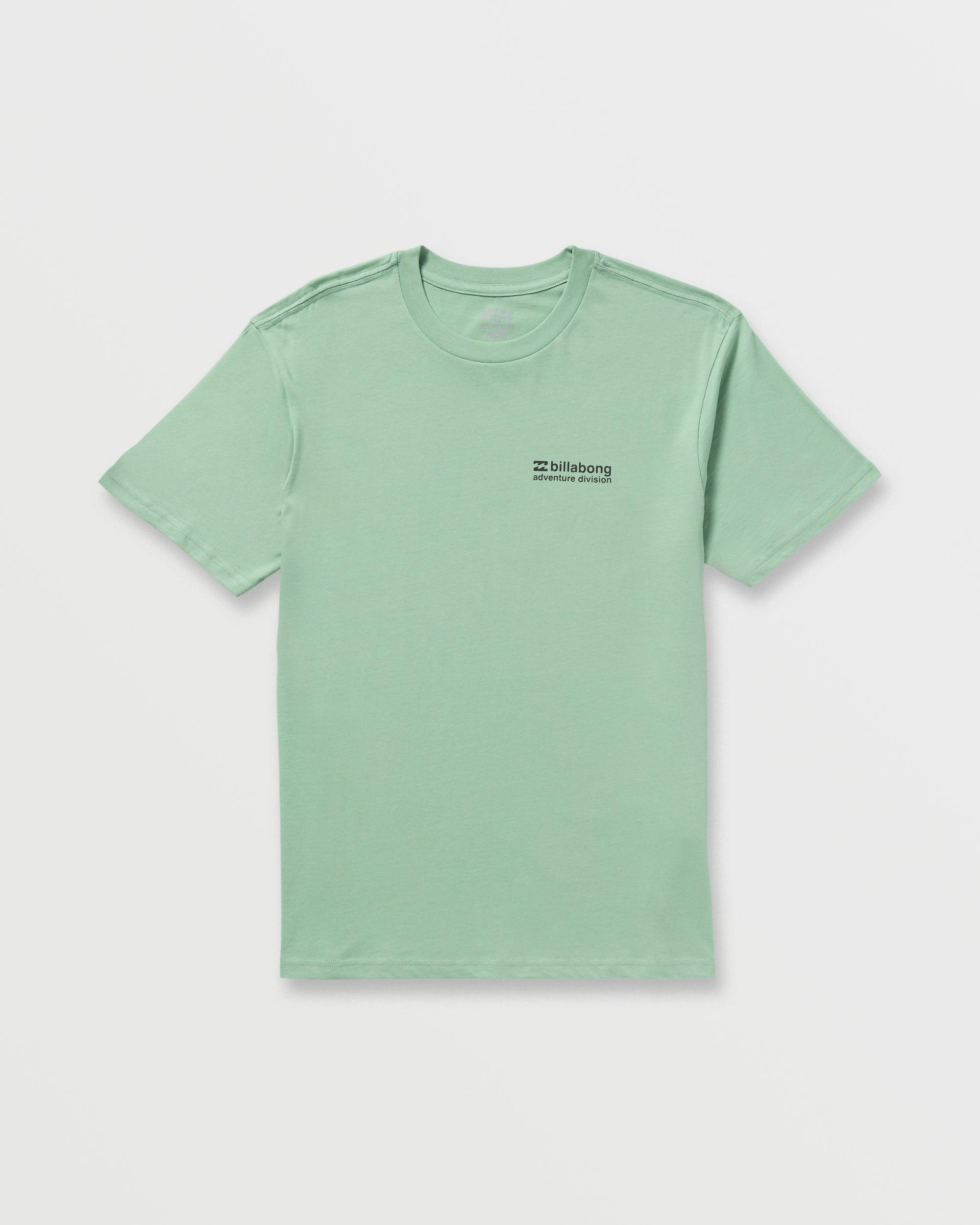 Making Tracks A/Div Tee - Mist Green Male Product Image