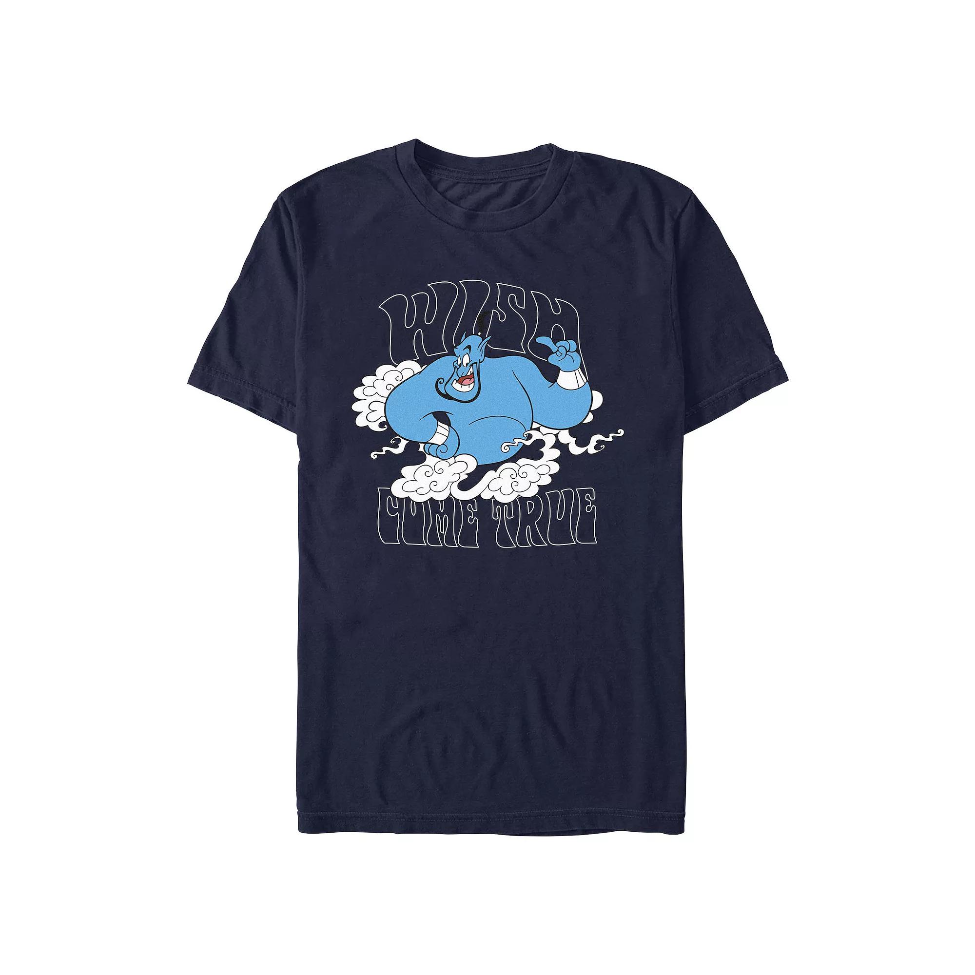 Disney's Aladdin Genie Wish Come True Men's Graphic Tee,  Product Image