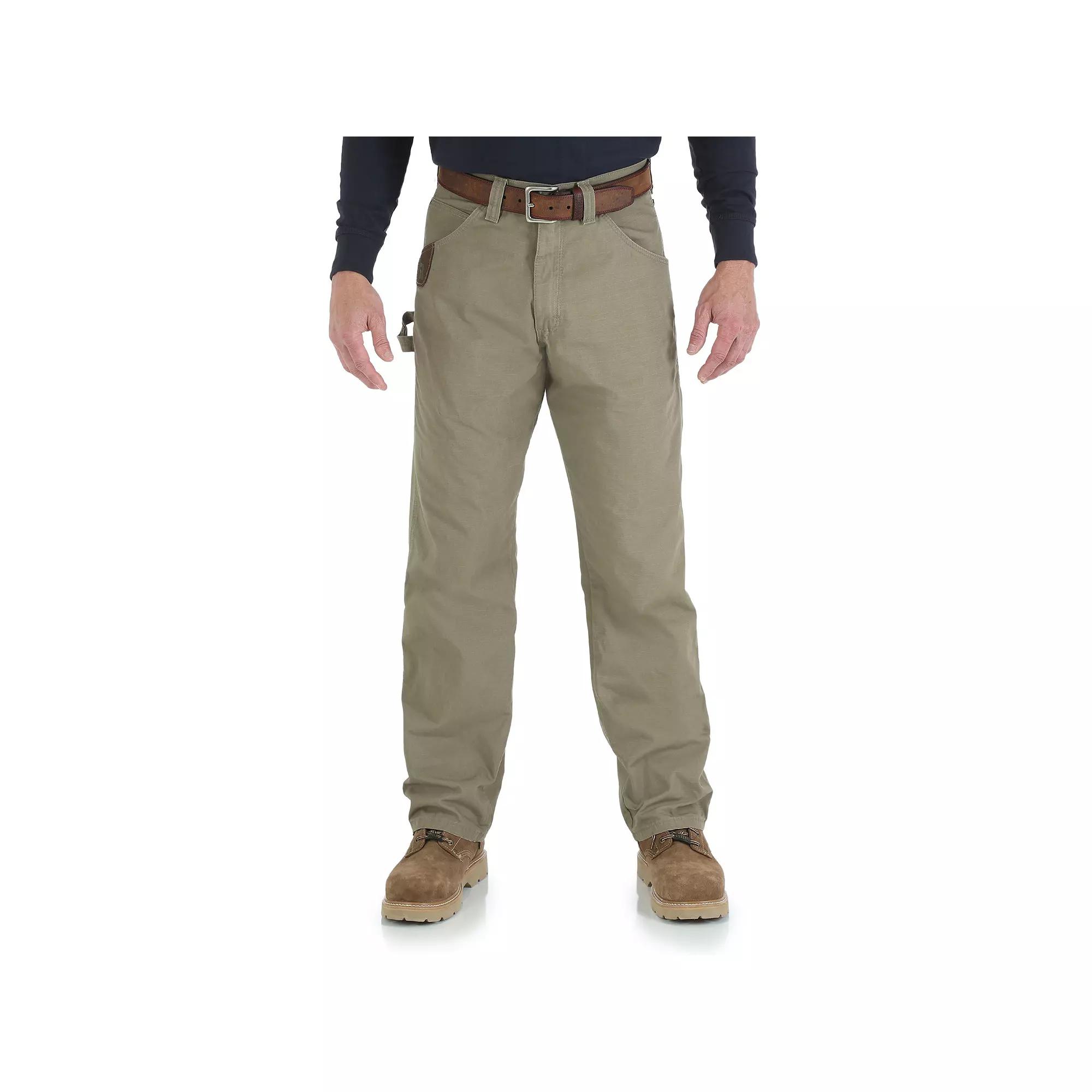 Mens Wrangler RIGGS Workwear Carpenter Pants Brown Product Image