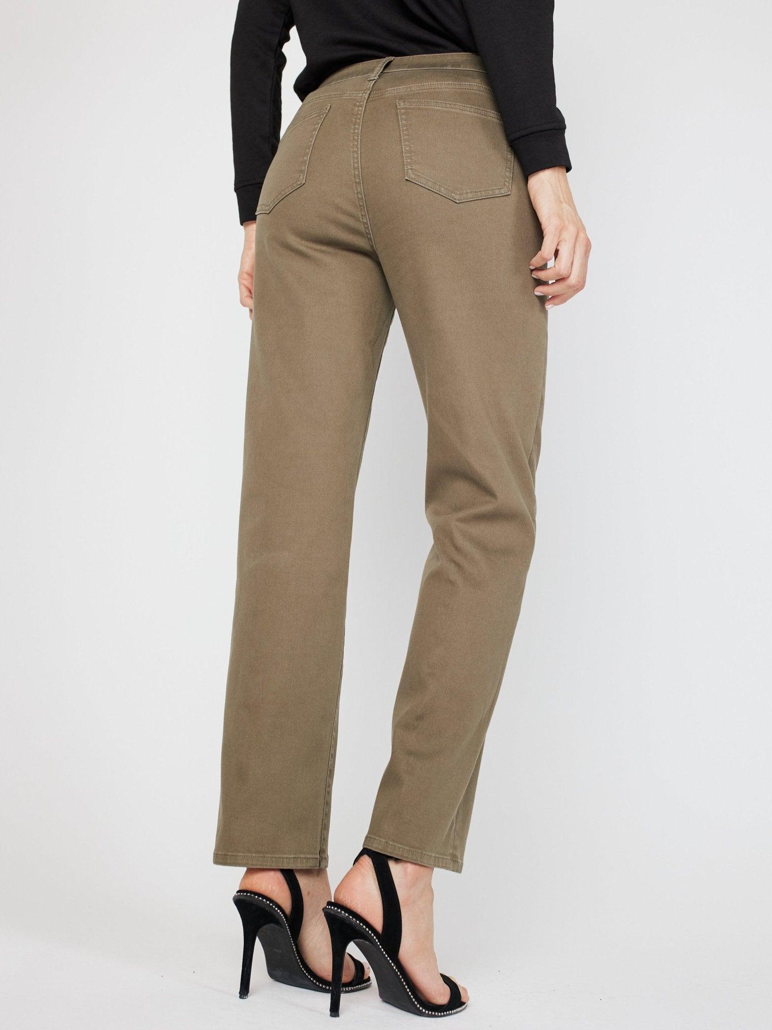 Westport Signature 5 Pocket Colored Denim Straight Leg Jean Female Product Image