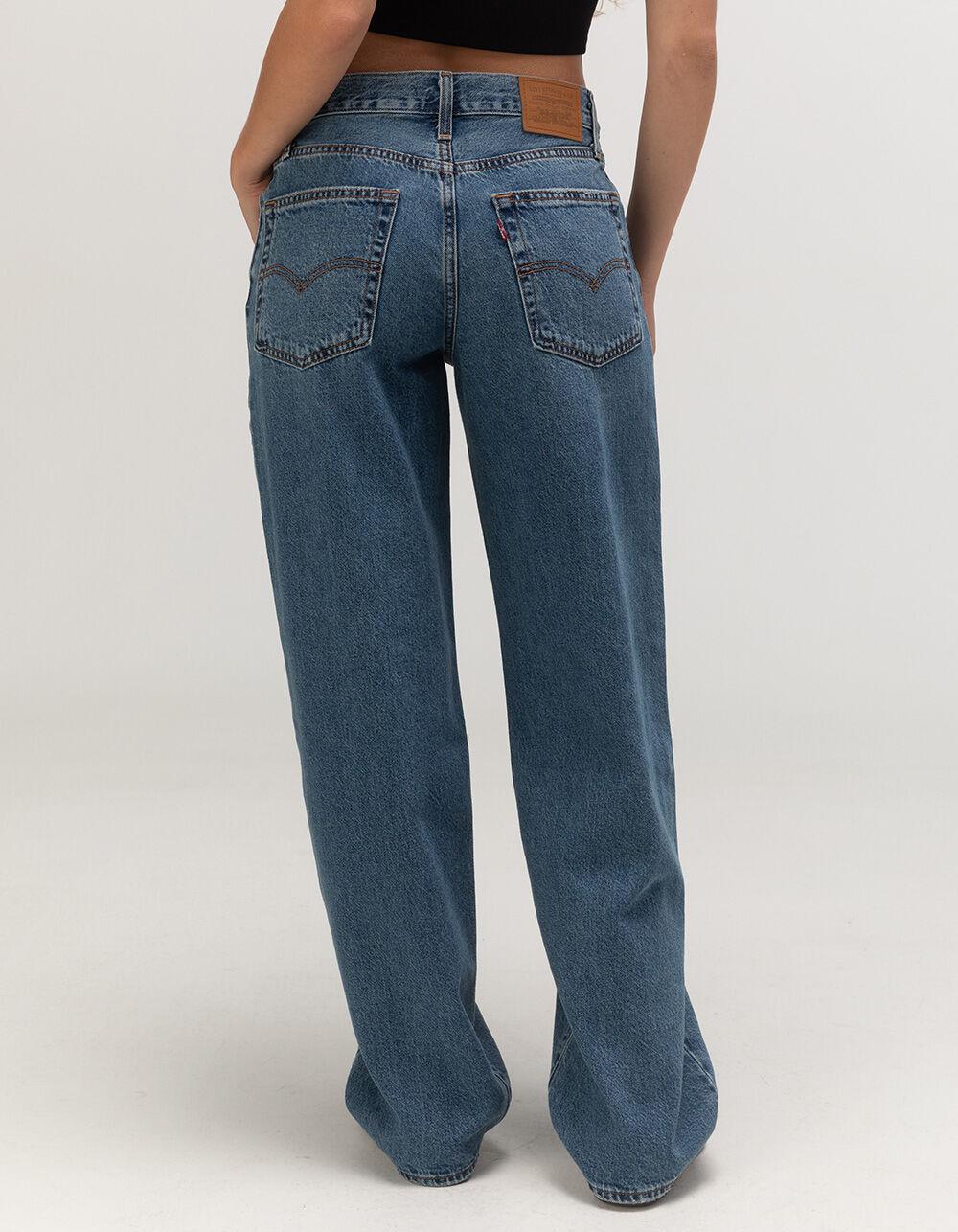 LEVI'S Premium Baggy Dad Womens Jeans - Metaphor Mix - MED BLAST Product Image