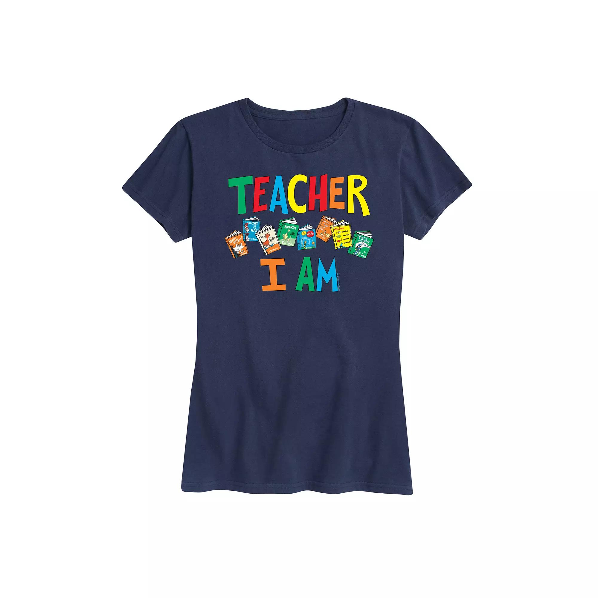 Women's Dr. Seuss Teacher I Am Graphic Tee,  Product Image