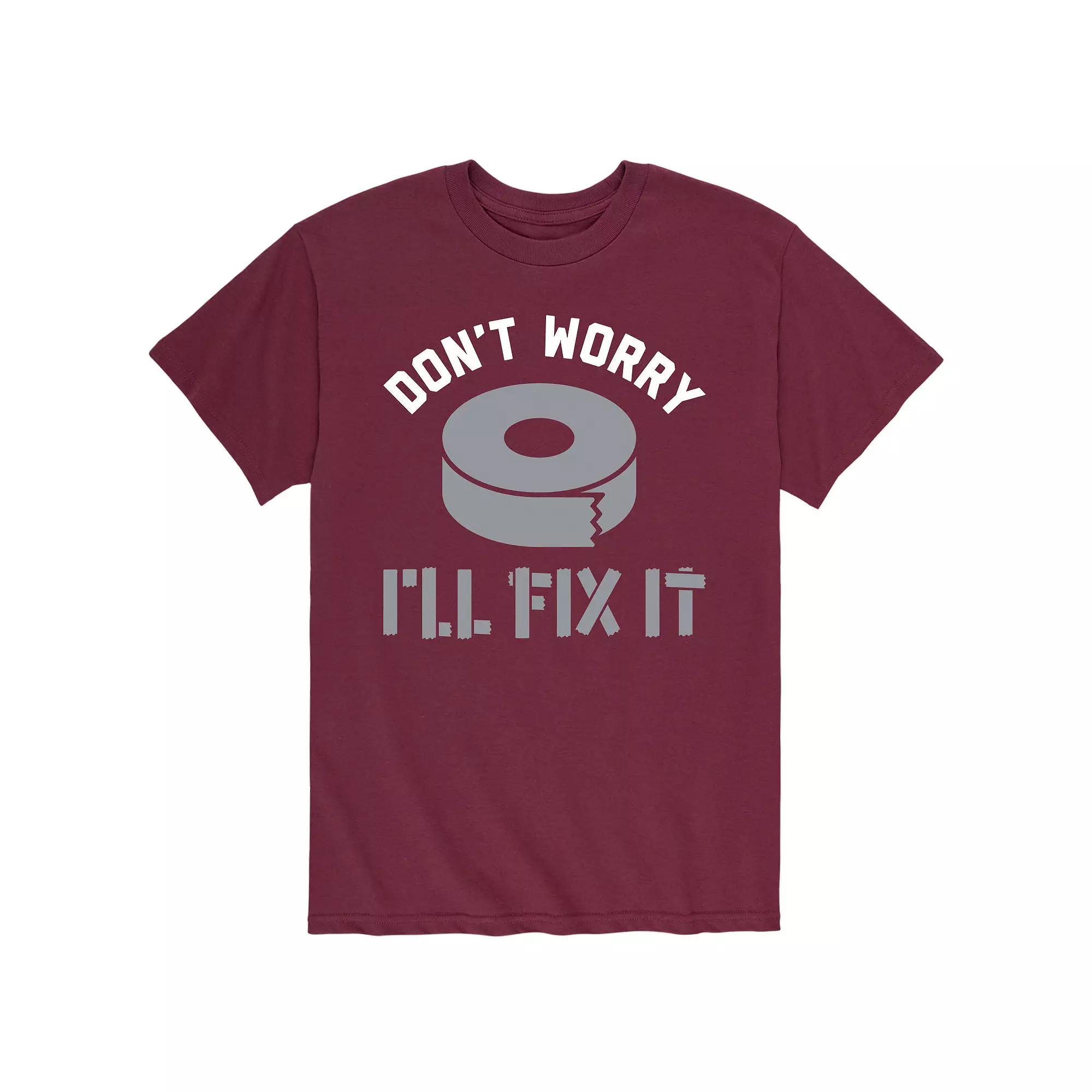 Men's Dont Worry Fix It Tee,  Product Image