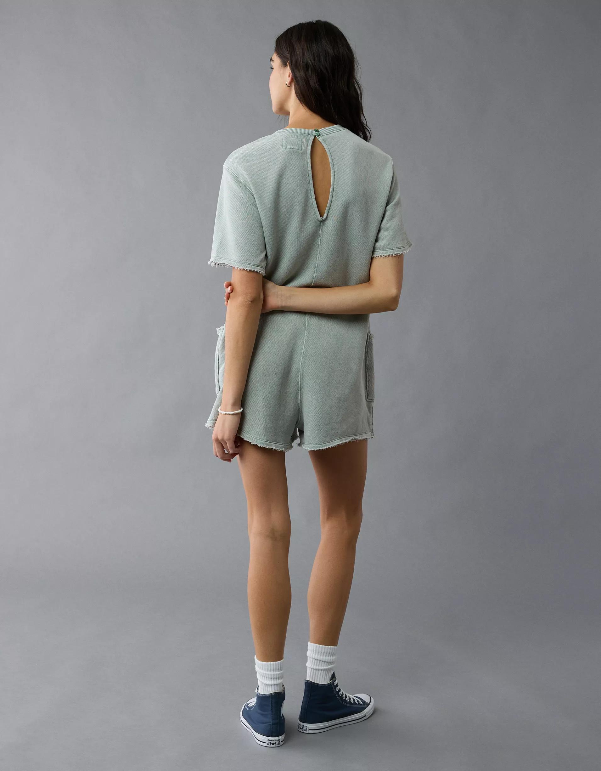 AE Saltwash Relaxed T-Shirt Romper Product Image