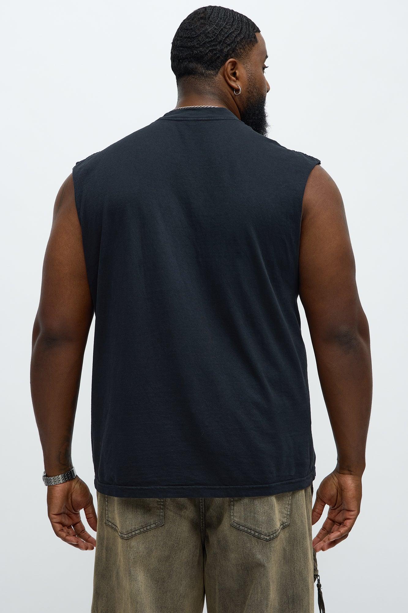 Only The Strong Survive Muscle Tee - Black Male Product Image