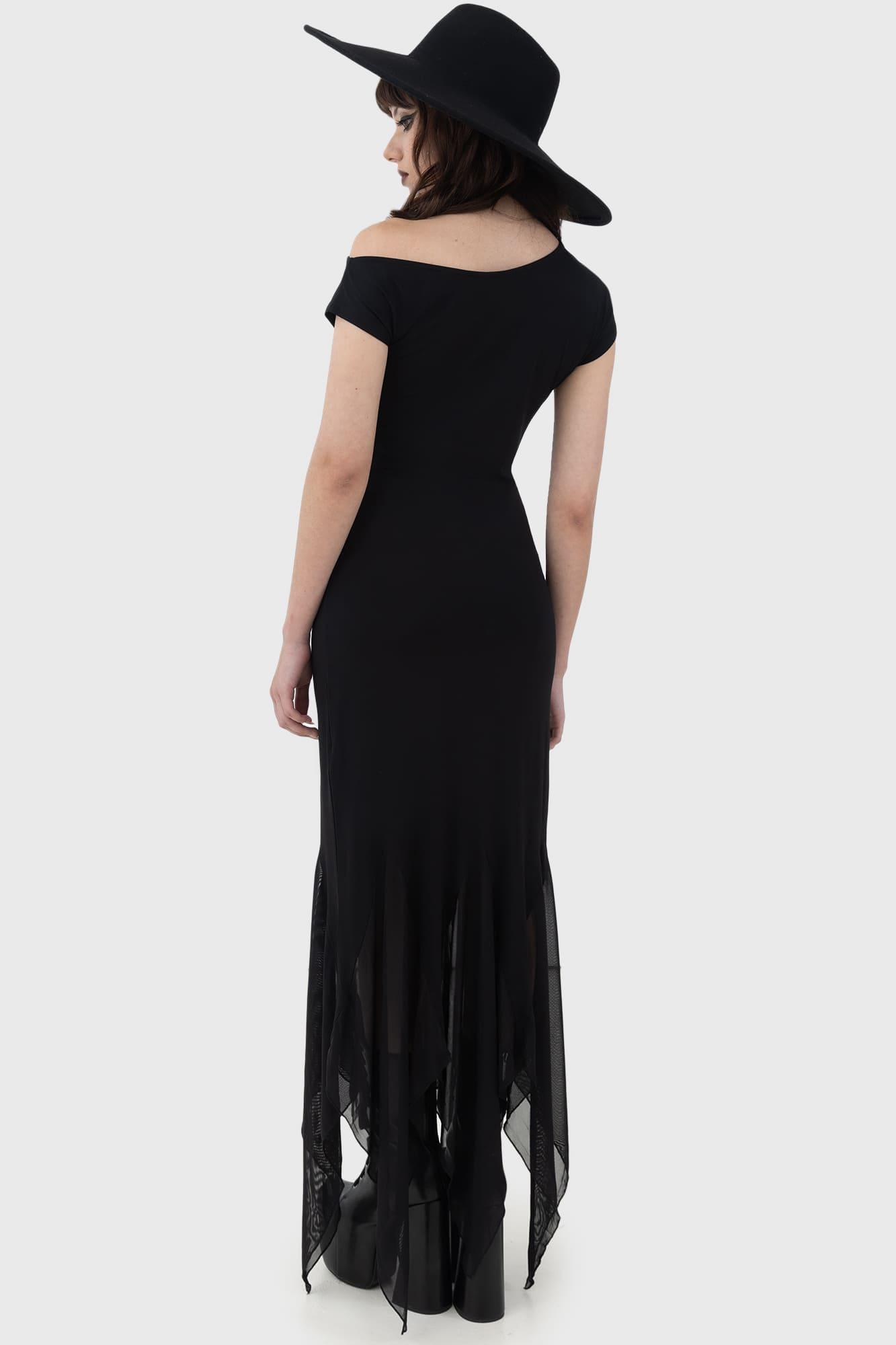 Hollow Night Maxi Dress Female Product Image