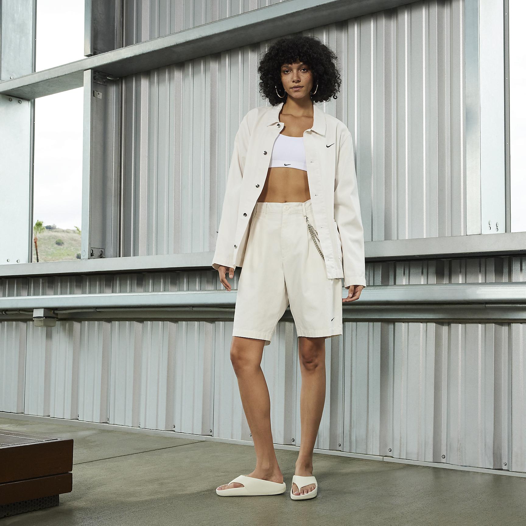 Nike Womens Calm Flip-Flops | FD4115-100 Product Image