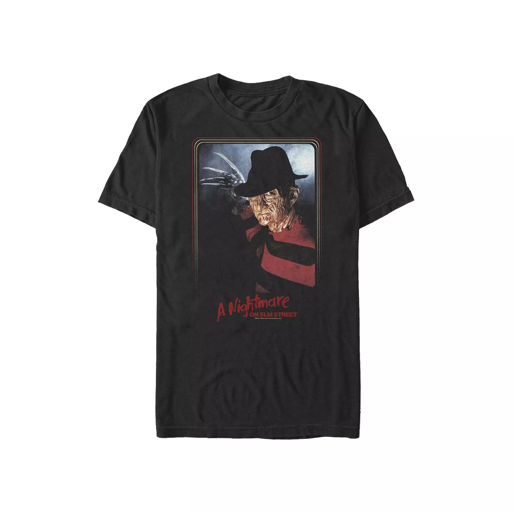 Men's A Nightmare On Elm Street Freddy Krueger Portrait Graphic Tee,  Product Image