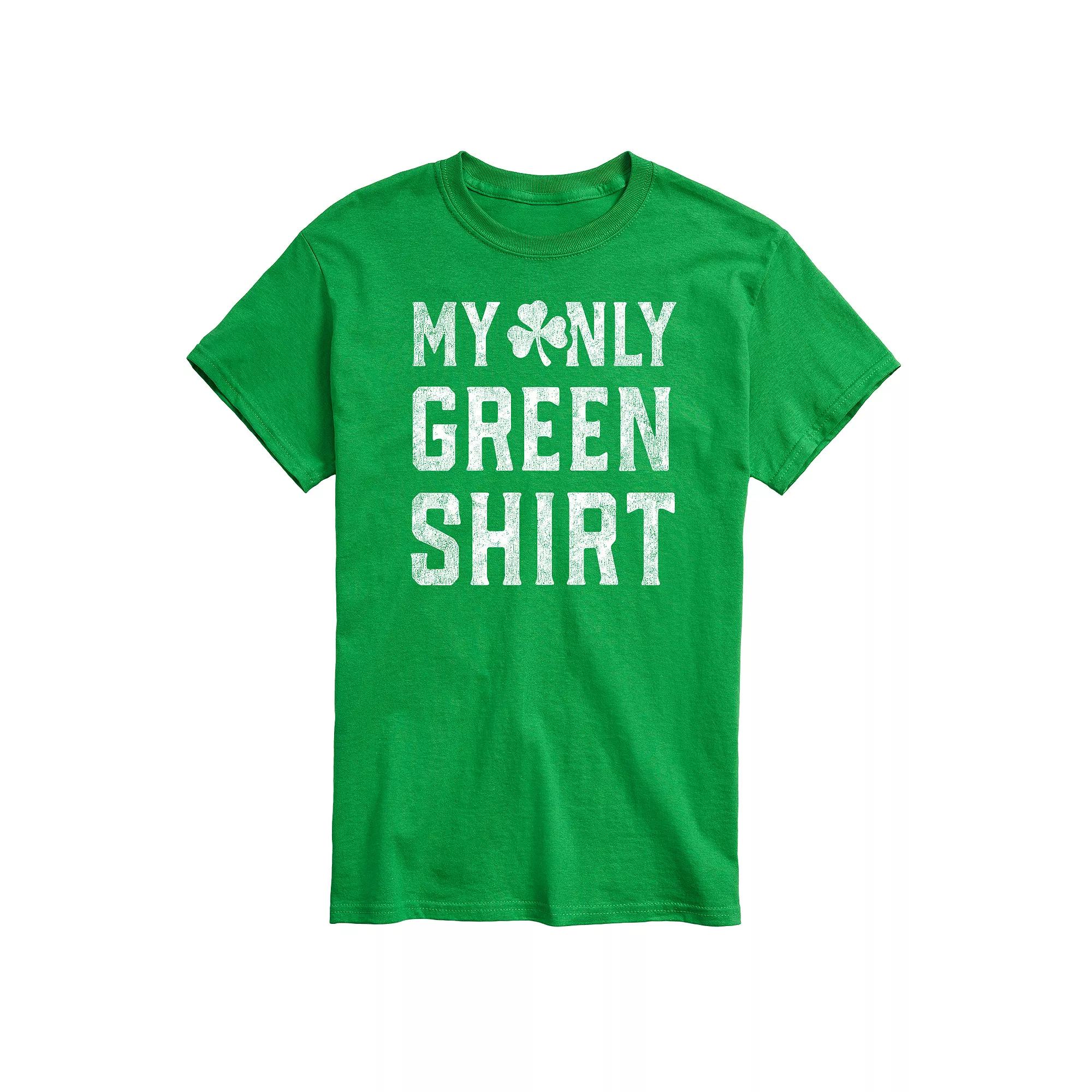 Men's Only Green Shirt Tee,  Product Image