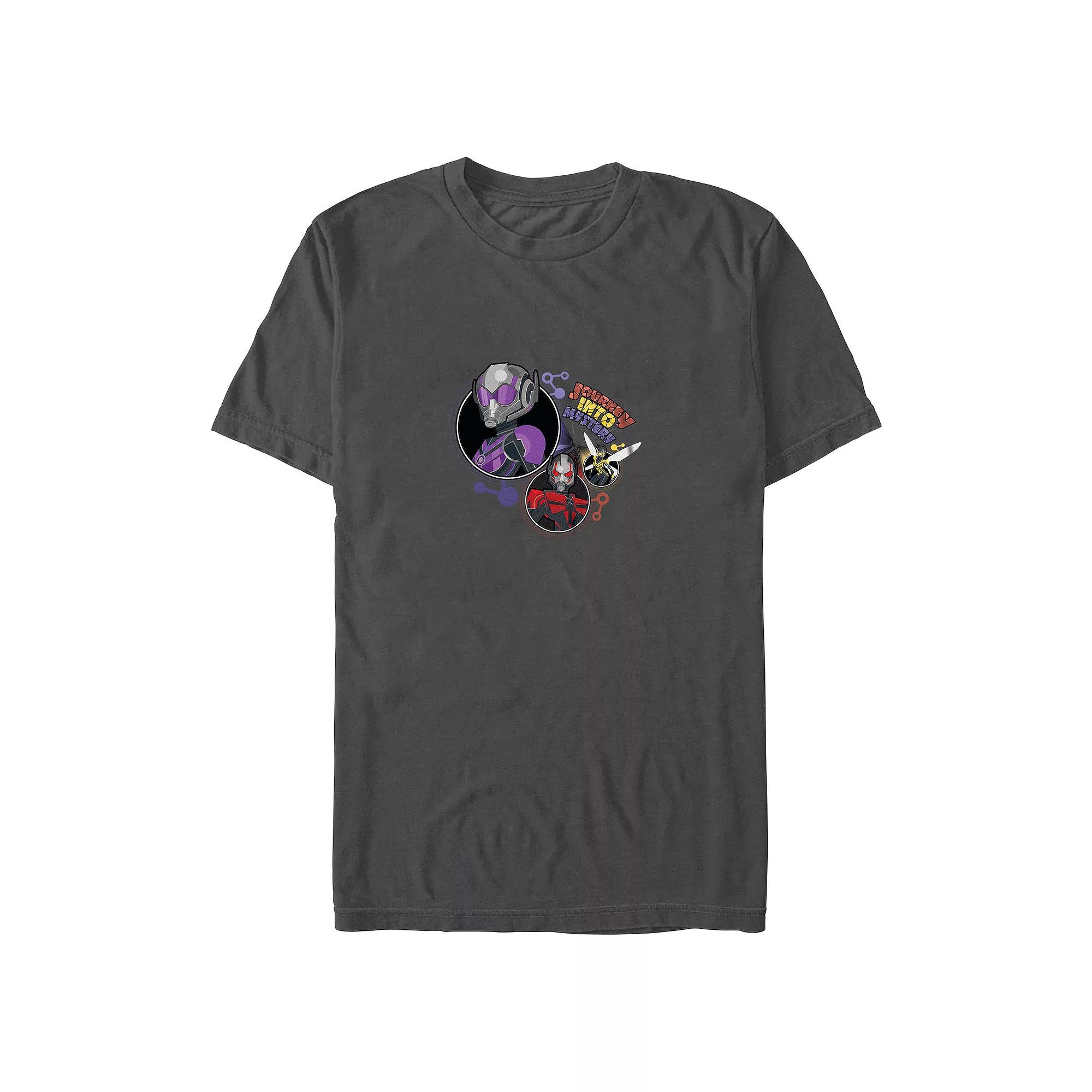 Men's Marvel Ant-Man And The Wasp: Quantumania Cassie Ant-Mand Wasp Journey Into Mistery Logo Tee,  Product Image