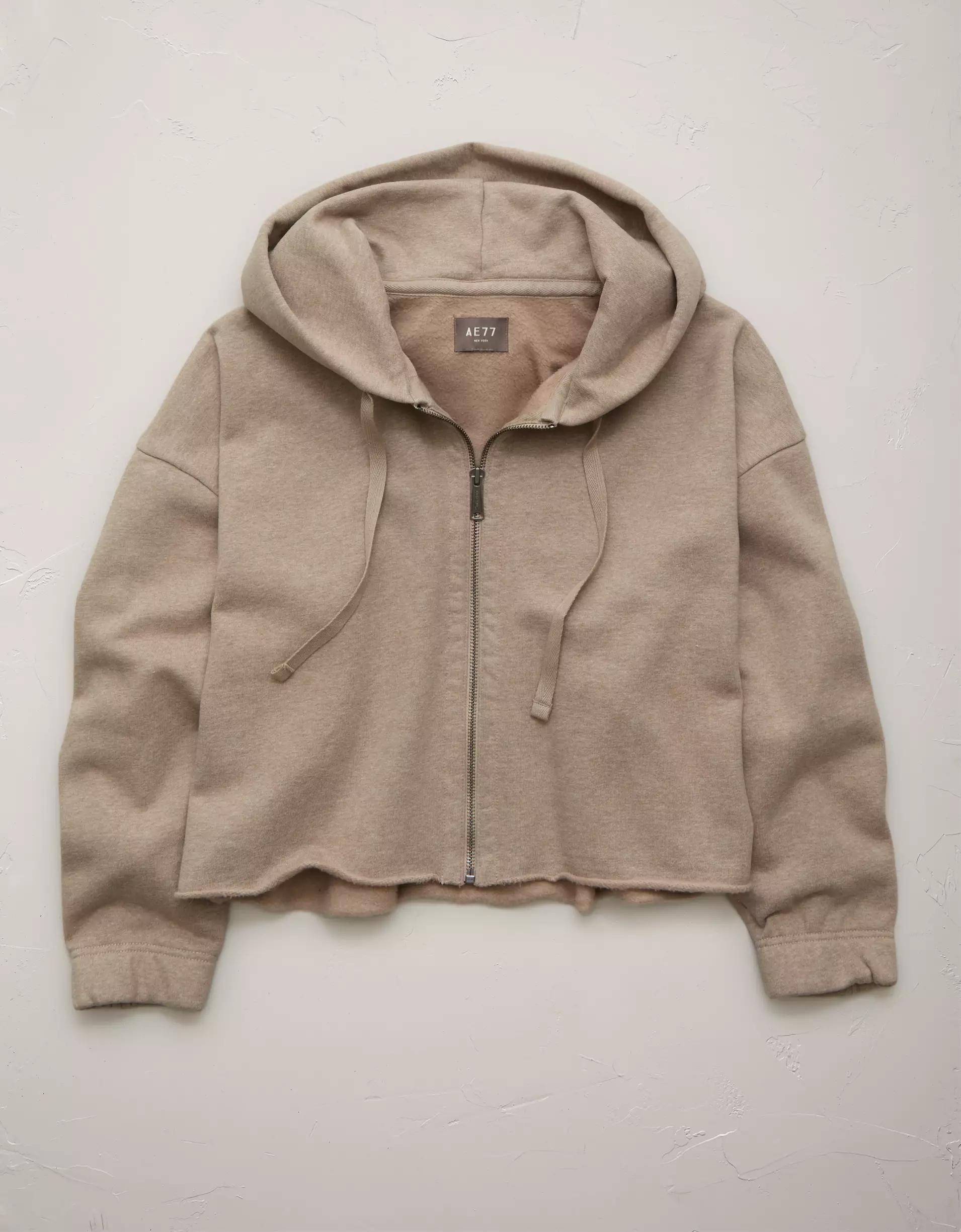 AE77 Premium Zip-Up Hoodie Product Image