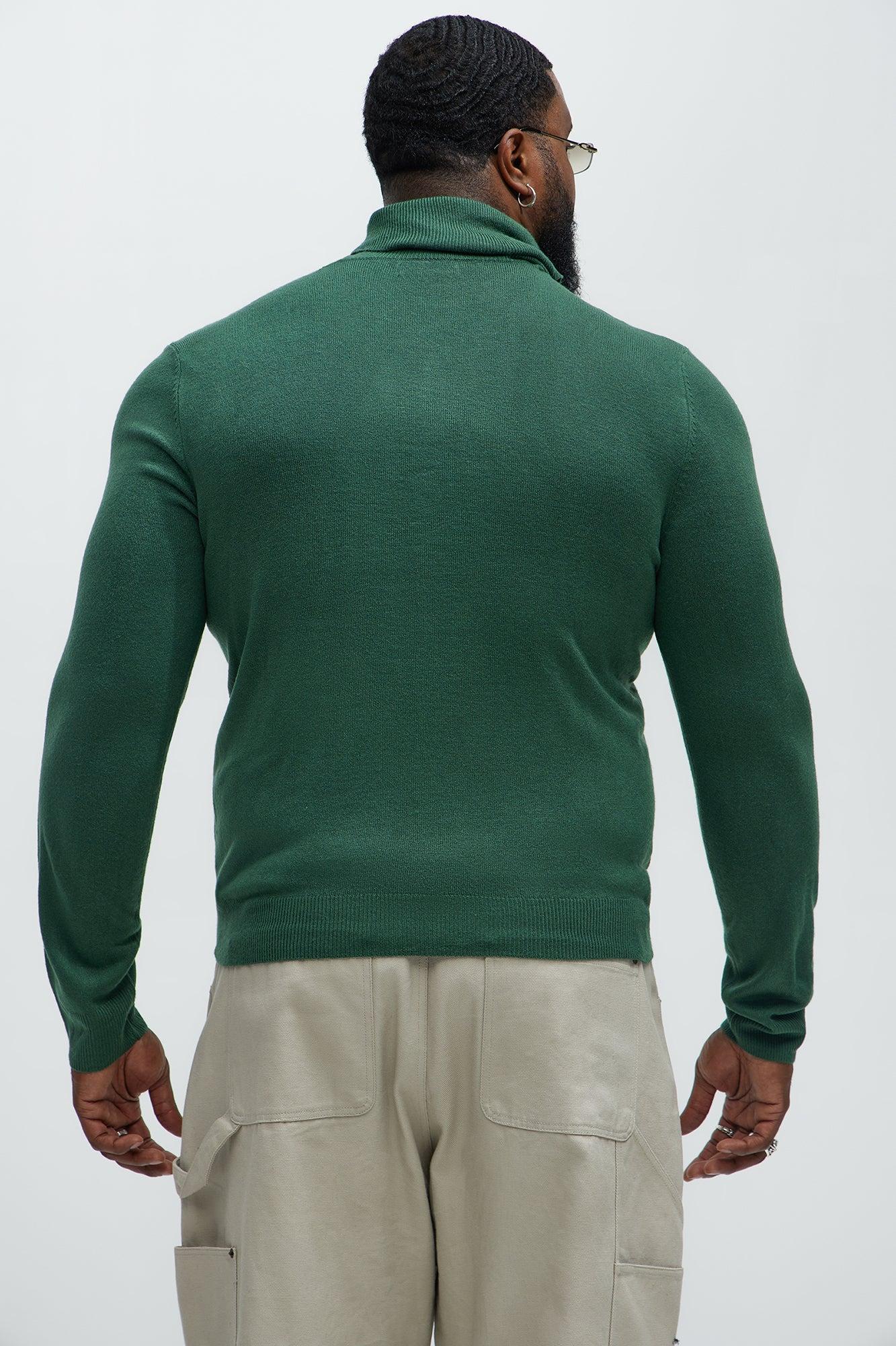 DeAngelo Turtleneck Sweater - Hunter Male Product Image
