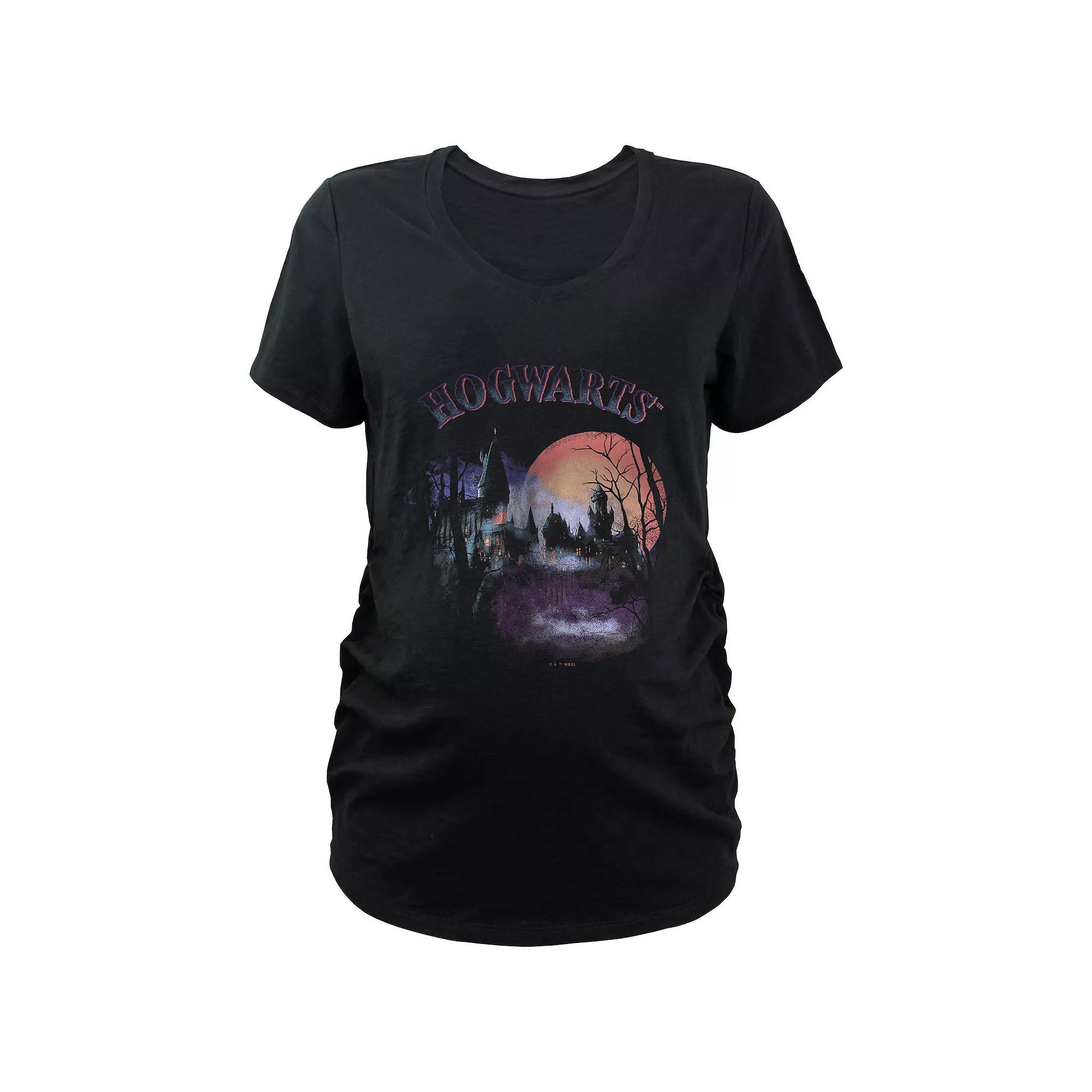 Maternity Harry Potter Spooky Hogwarts Graphic Tee, Women's,  Product Image