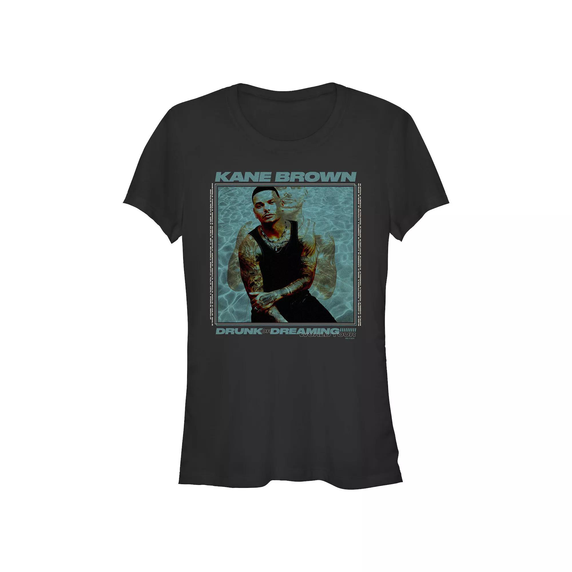 Women's Kane Brown Drunk Or Dreaming Fitted Graphic Tee,  Product Image
