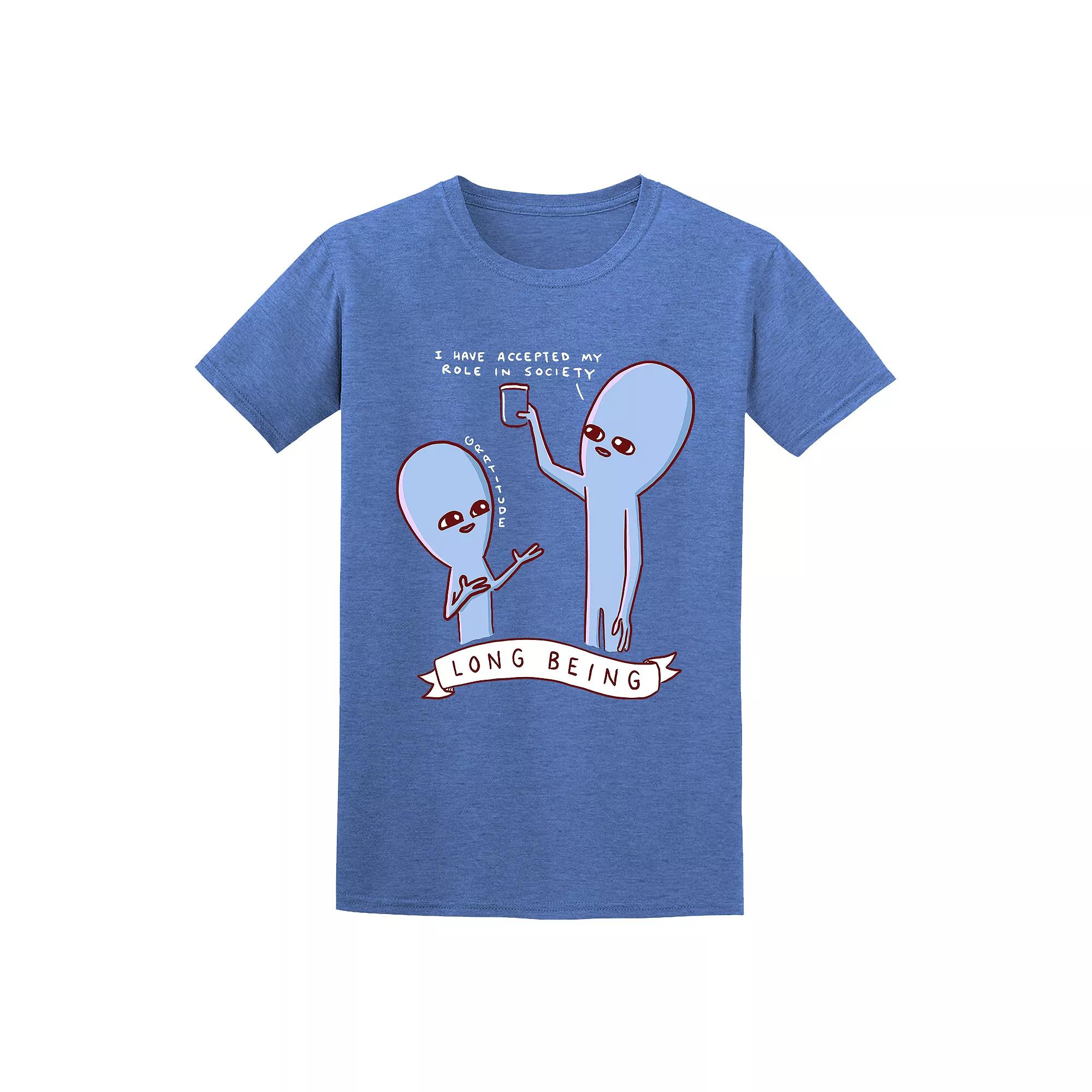 Men's COLAB89 by Threadless Strange Planet Tee, Size: Large, Royal Product Image