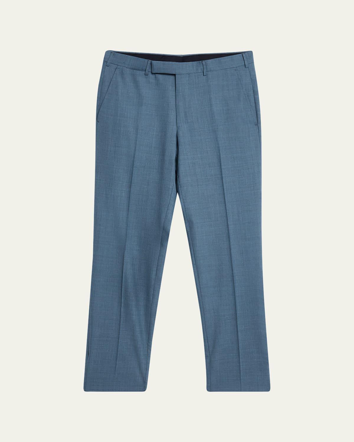 Mens High Performance Flat-Front Trousers Product Image