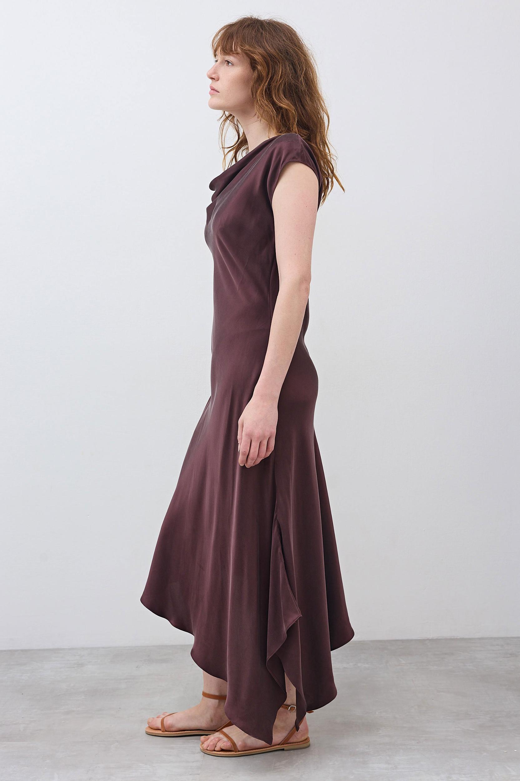 Cut on Bias Silk Dress Product Image